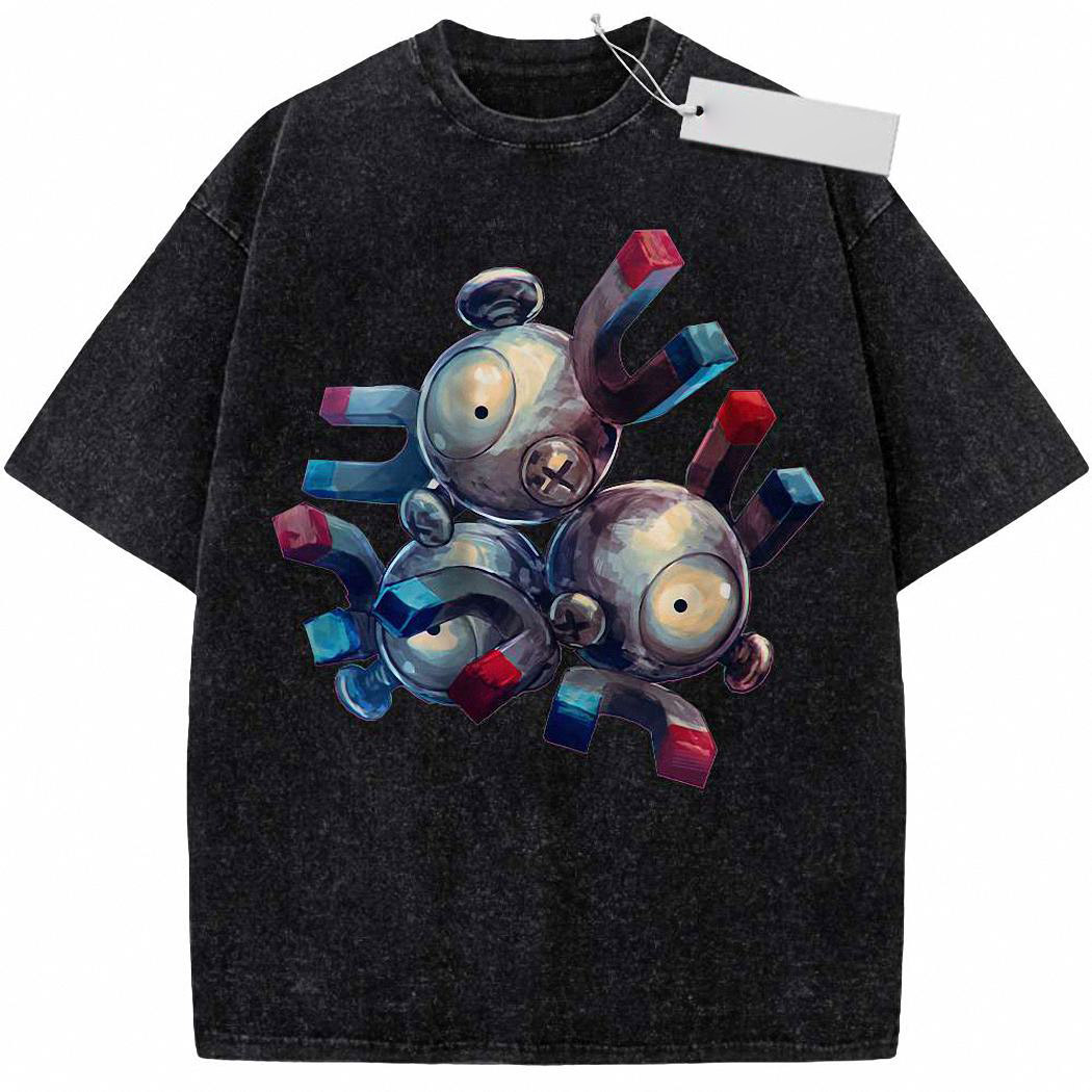 Magneton Shirt, Pokemon shirt, Anime Shirt, Vintage T Shirt 7