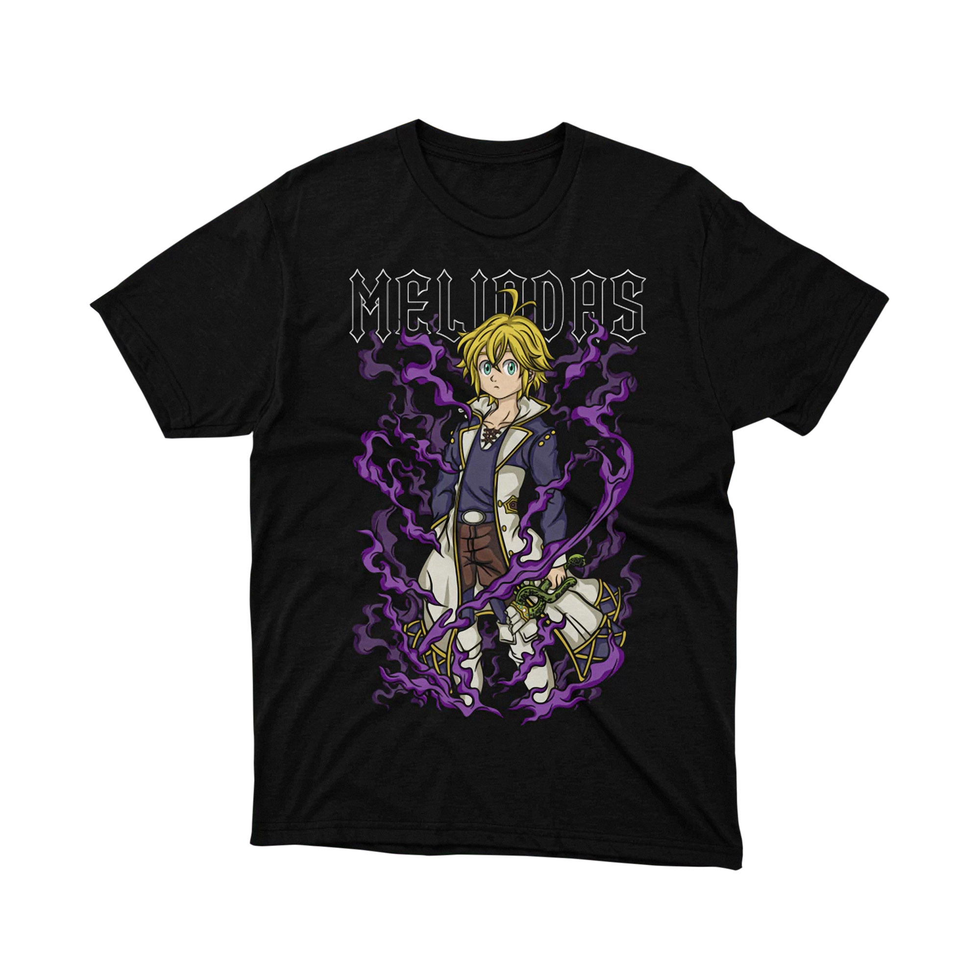 Merlin The Seven Deadly Sins T Shirt, Anime Graphic Tee for Men and Women, Magic Sorceress Manga Style Shirt, Otaku Gift