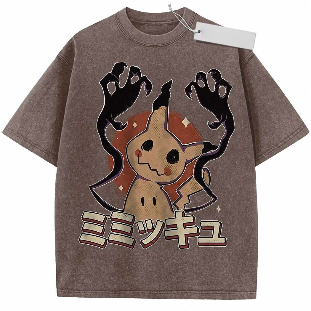 Mimikyu Shirt, Pokemon shirt, Anime Shirt, Vintage Tee 5