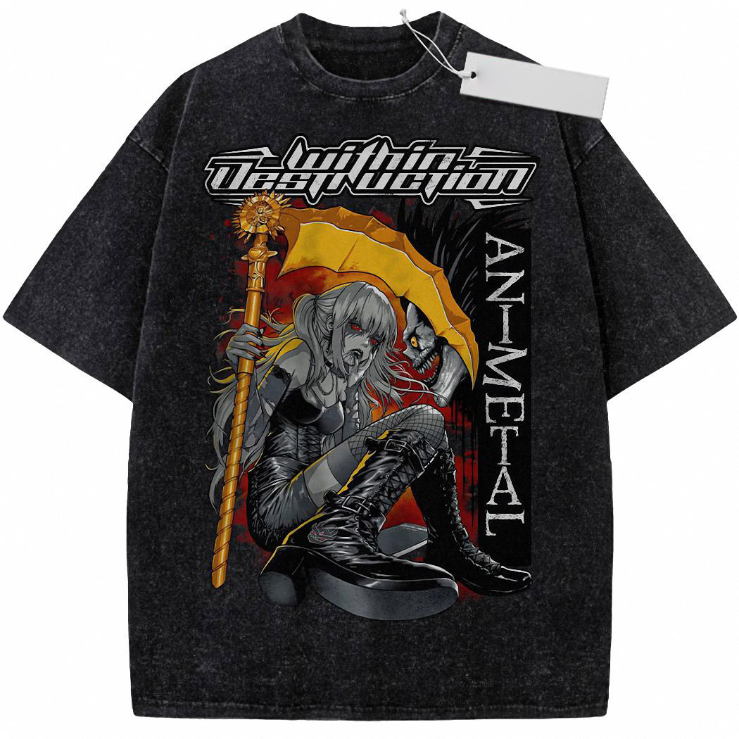 Misa Amane Shirt, Ryuk Shirt, Death Note Shirt, Anime Shirt, Vintage Tee 8