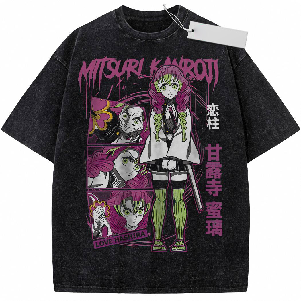 Mitsuri Kanroji Shirt, Demon Slayer Shirt, Anime Shirt, Vintage T Shirt