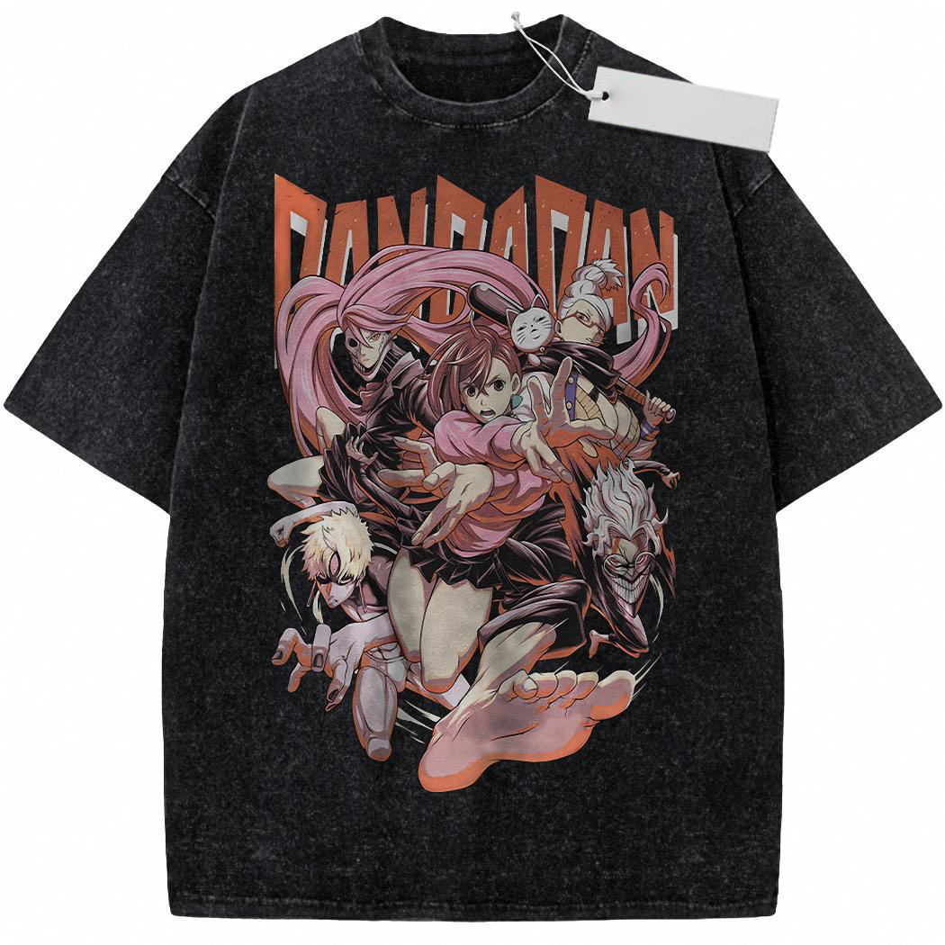 Momo Ayase Shirt, Turbo Granny Shirt, Dandadan Shirt, Anime Shirt, Vintage Tee 1