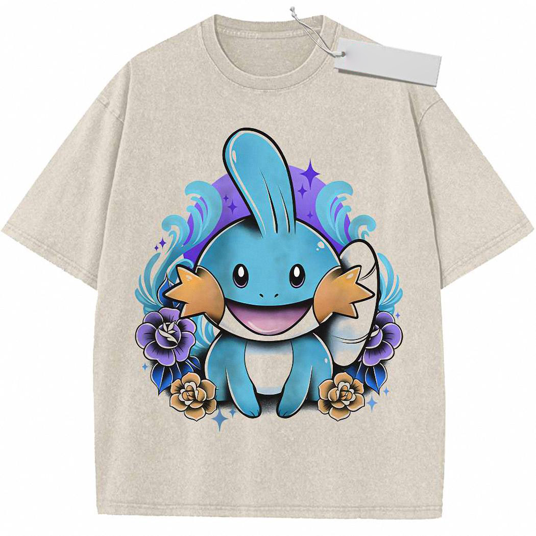 Mudkip Shirt, Pokemon shirt, Anime Shirt, Vintage T Shirt 1