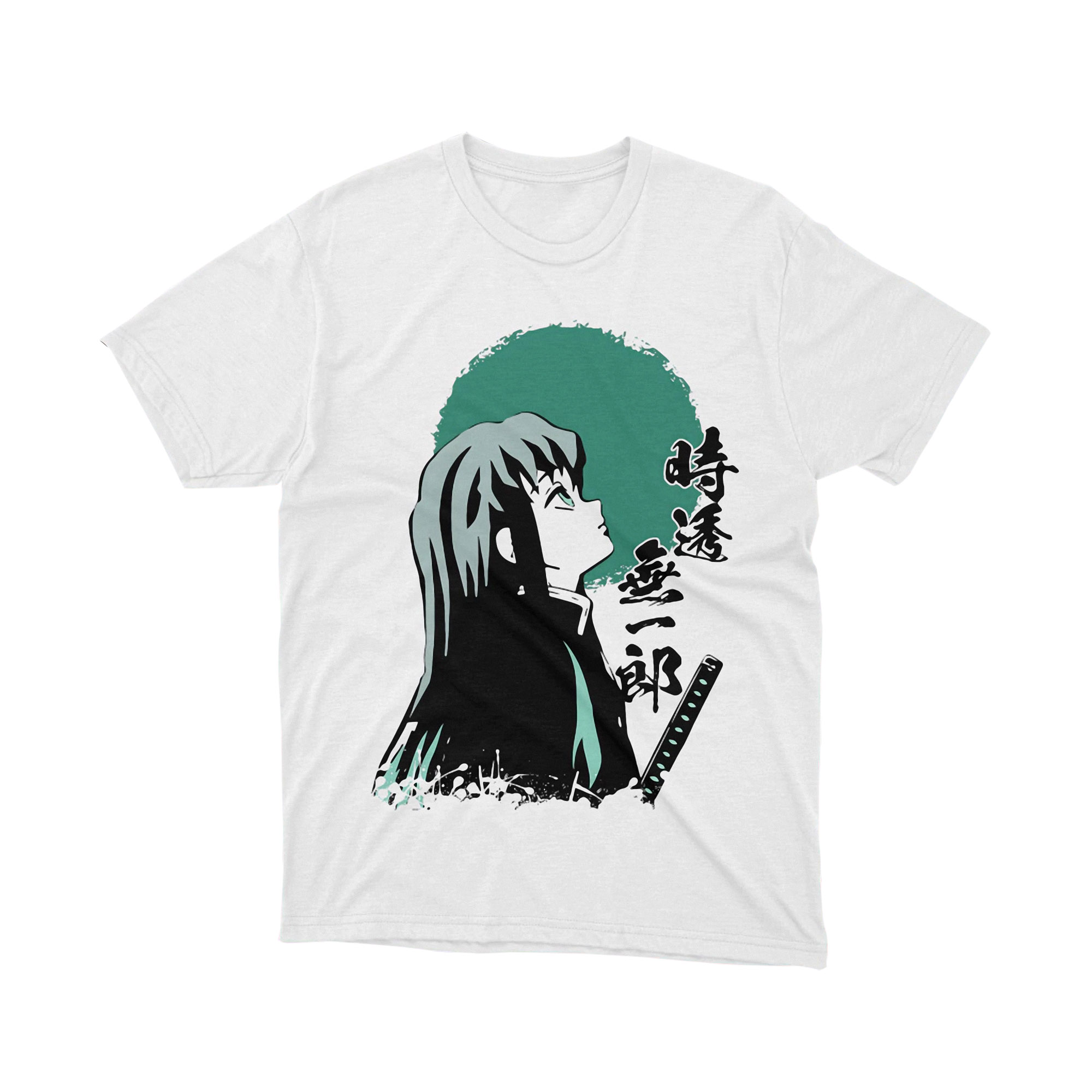 Muichiro Mist Hashira Demon Slayer Anime T Shirt Japanese Art Fan Gift