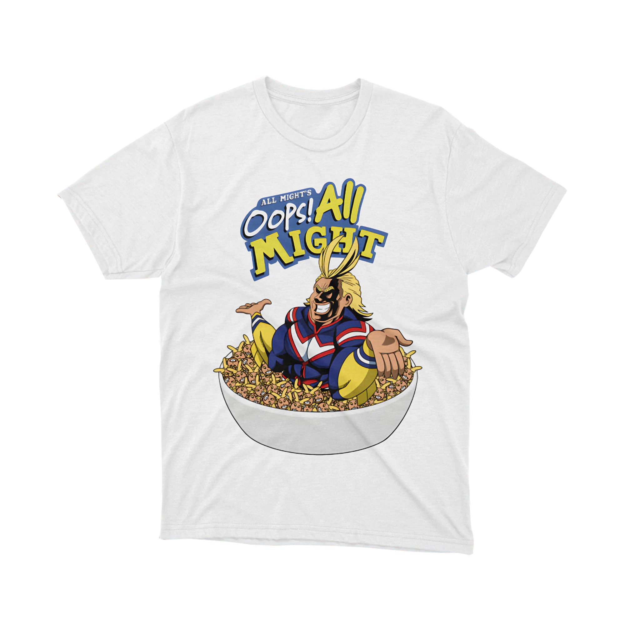 My Hero Academia All Might Oops All Might Cereal T Shirt