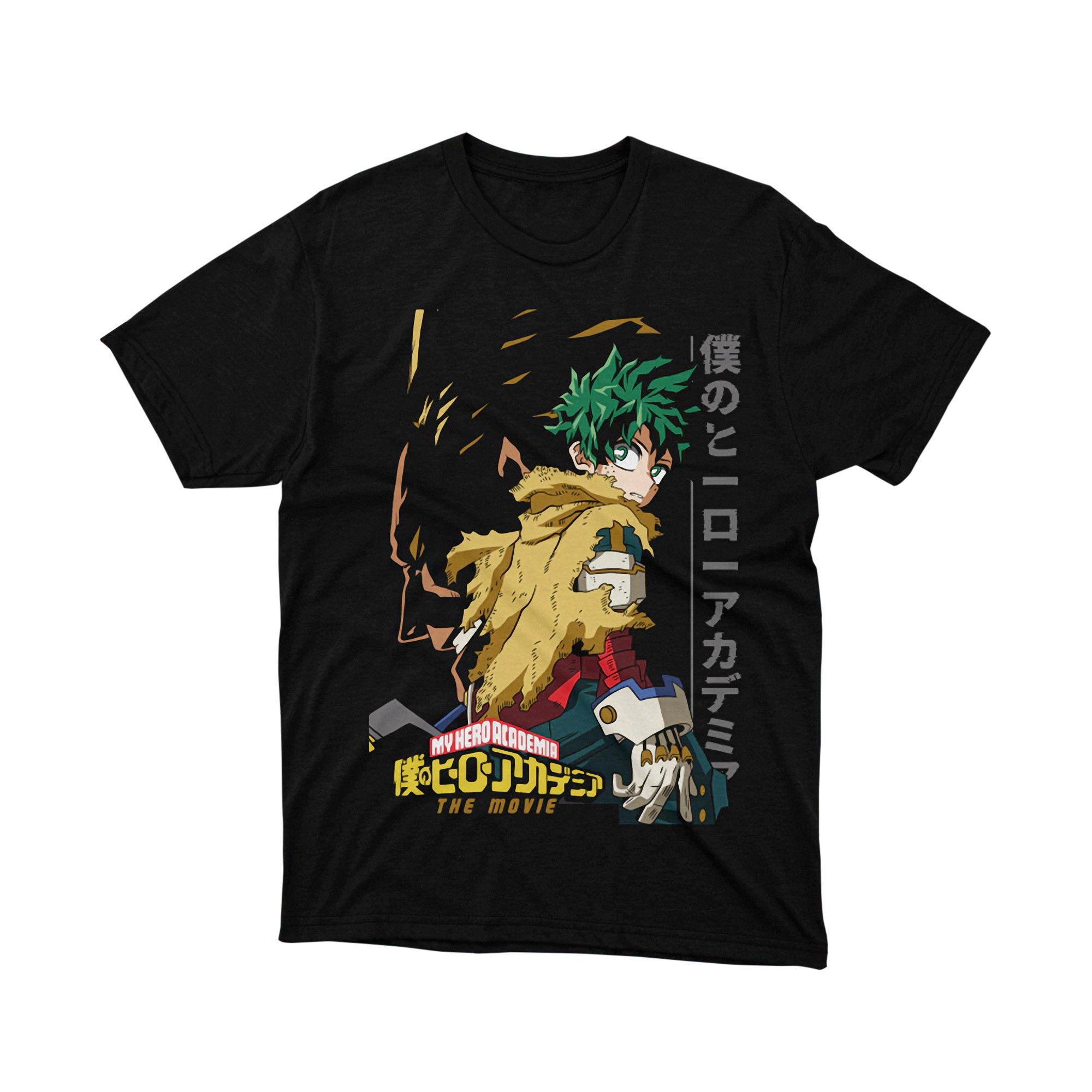 My Hero Academia Deku Midoriya Dark Hero Movie T Shirt