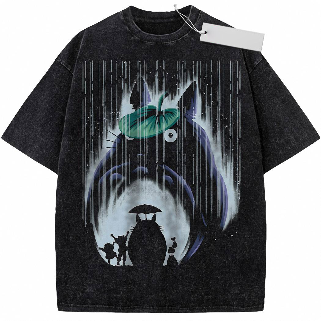 My Neighbor Totoro Shirt, Studio Ghibli Shirt, Anime Vintage Tee 4