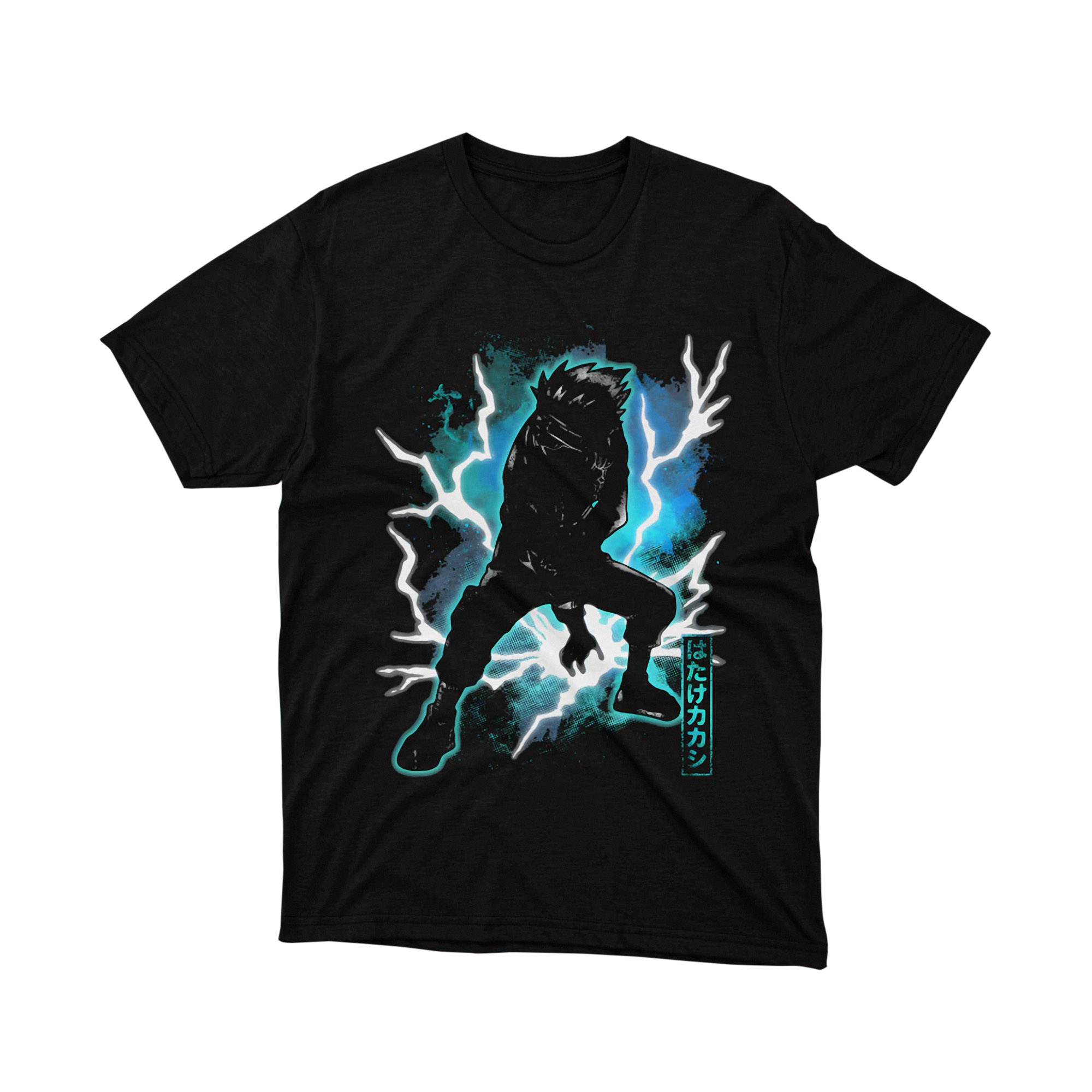 Naruto Hatake Kakashi Lightning Blade Chidori T Shirt