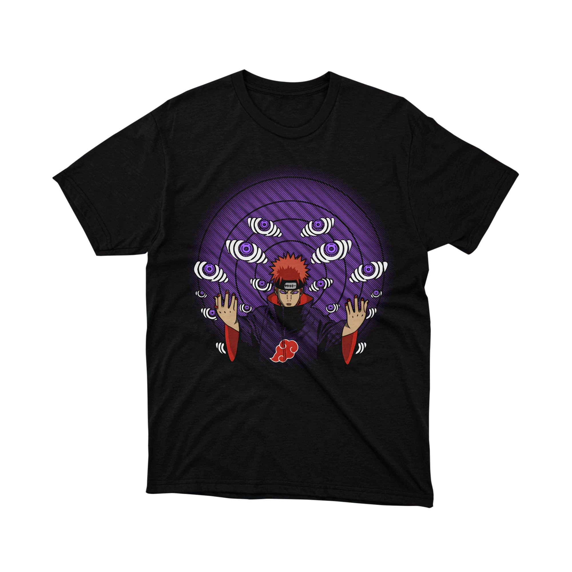 Naruto Pain Nagato Rinnegan Infinite Eyes T Shirt