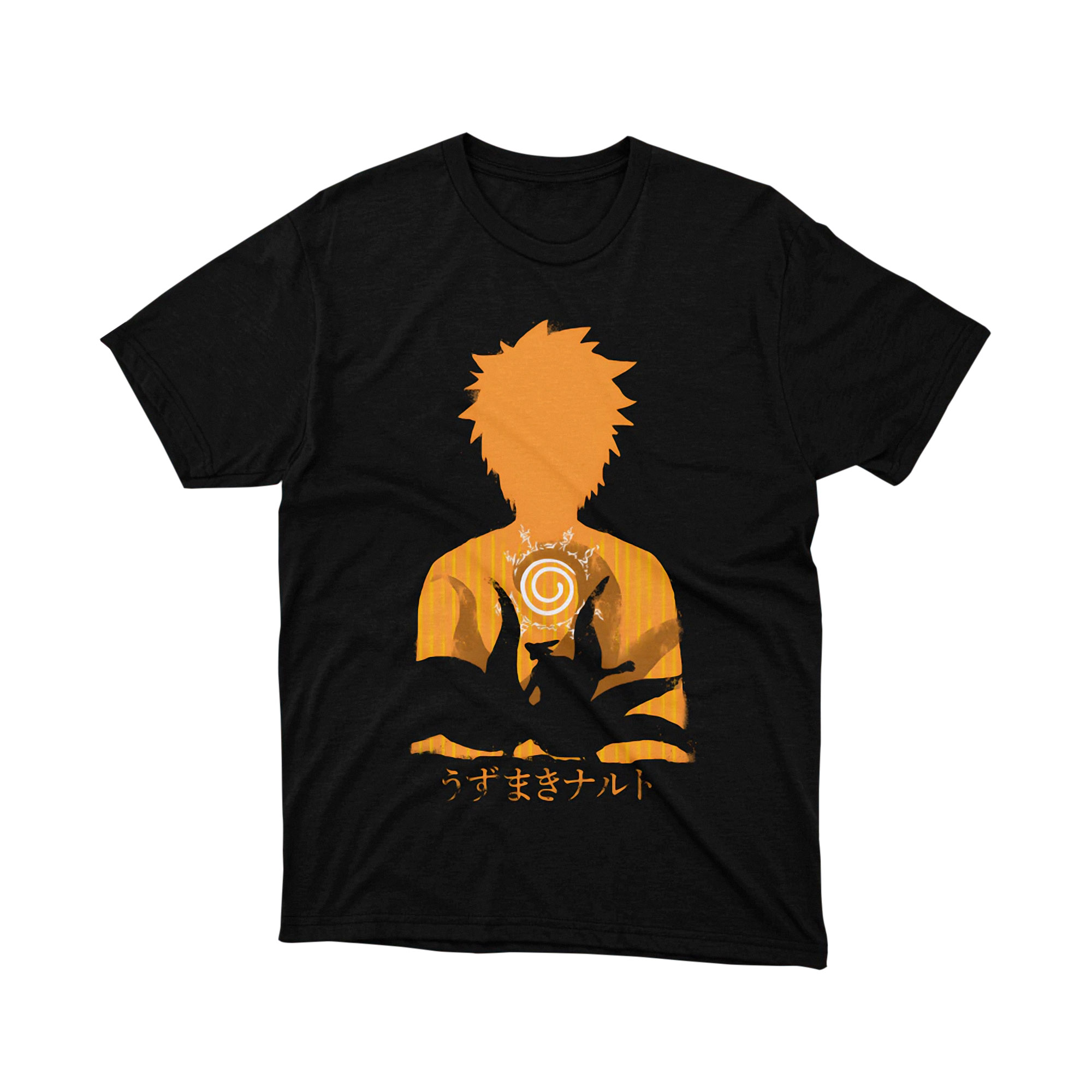Naruto Uzumaki Nine Tails Chakra Cloak T Shirt