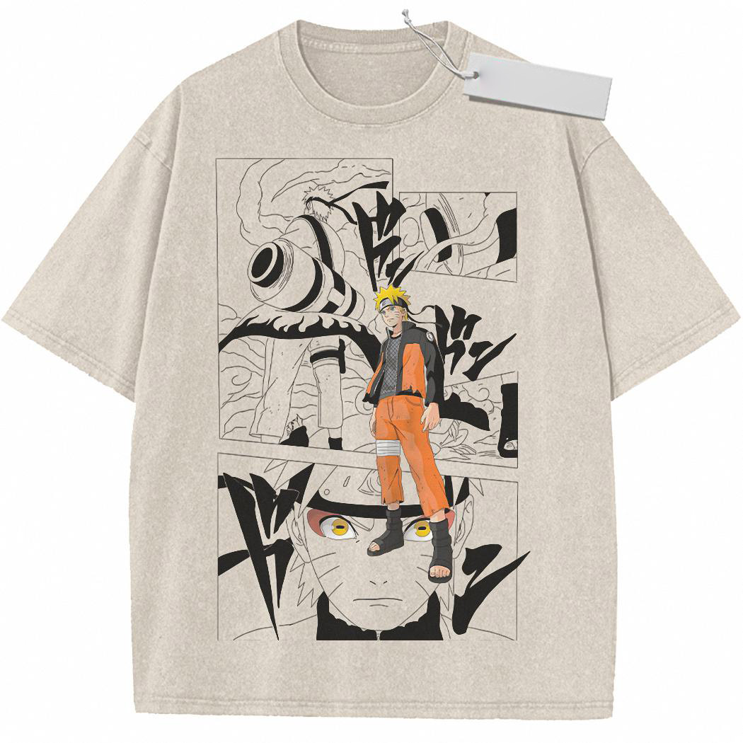 Naruto Uzumaki Shirt, Naruto Shippuden Shirt, Anime Shirt, Vintage T Shirt 5