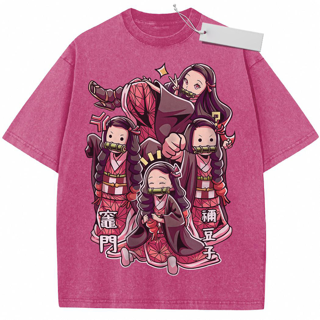 Nezuko Kamado Shirt, Demon Slayer Shirt, Anime Shirt, Vintage Tee 6