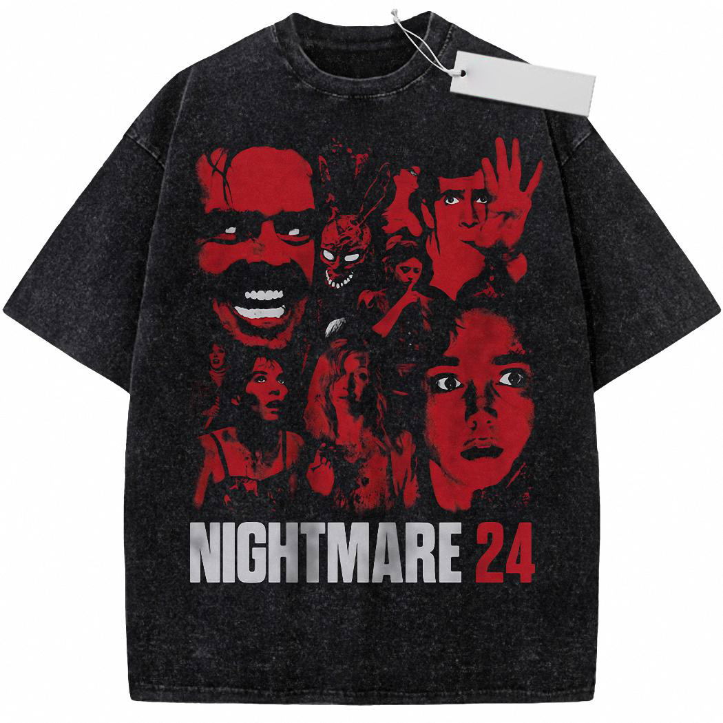 Nightmare 24 Shirt, Halloween Shirt, Horror Movie Shirt, Vintage T Shirt 9