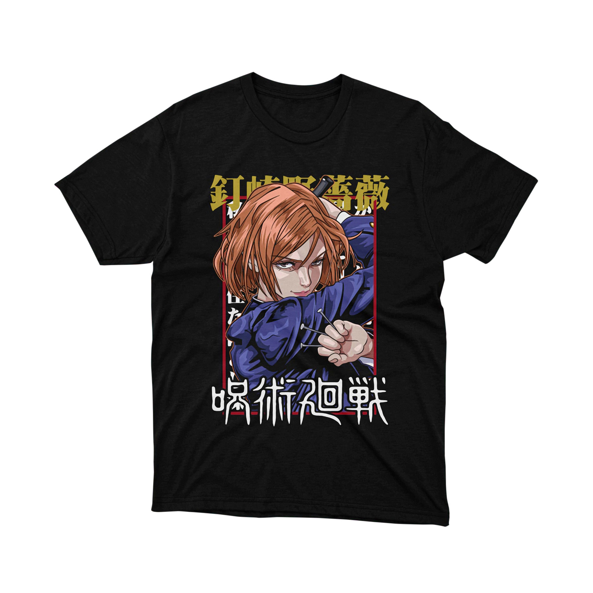 Nobara Kugisaki Jujutsu Kaisen Anime Sorcerer Graphic T Shirt