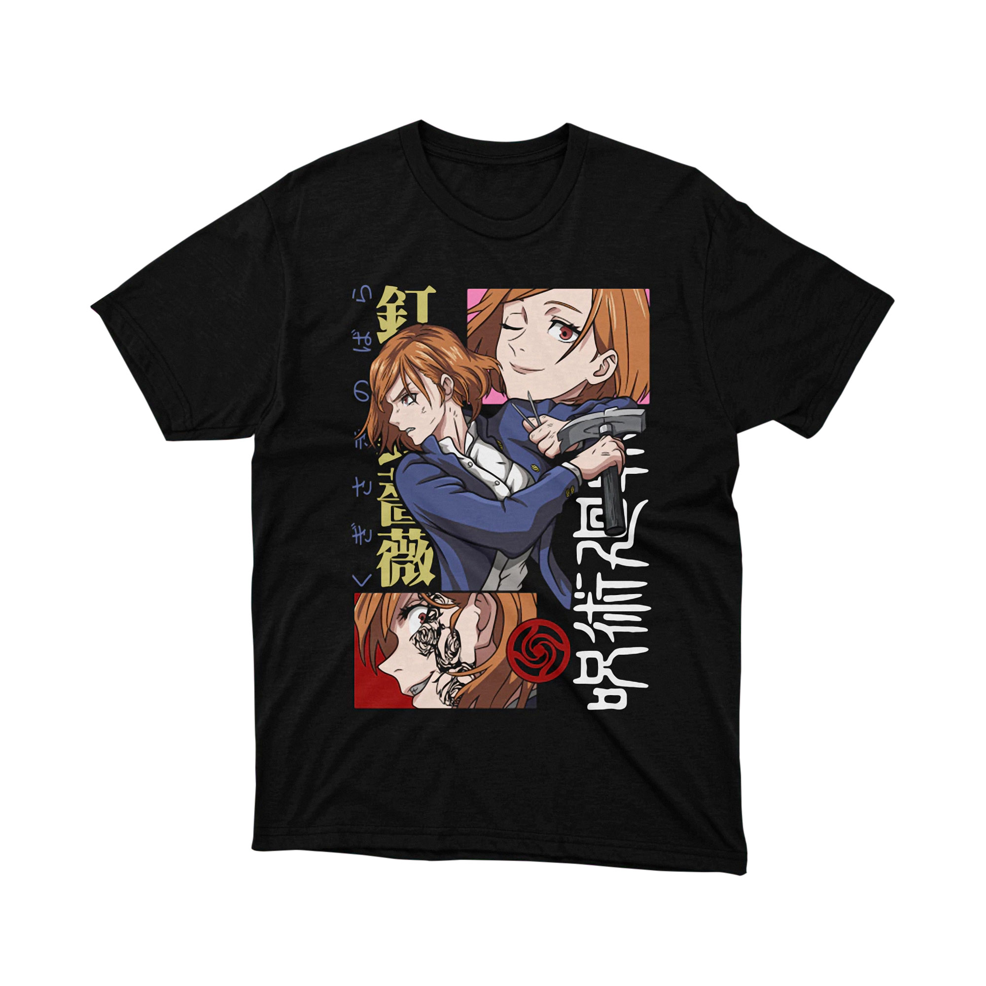 Nobara Kugisaki Manga Panel T Shirt, Jujutsu Kaisen Anime Graphic Tee for Men and Women, Japanese Style Shirt, Manga Gift