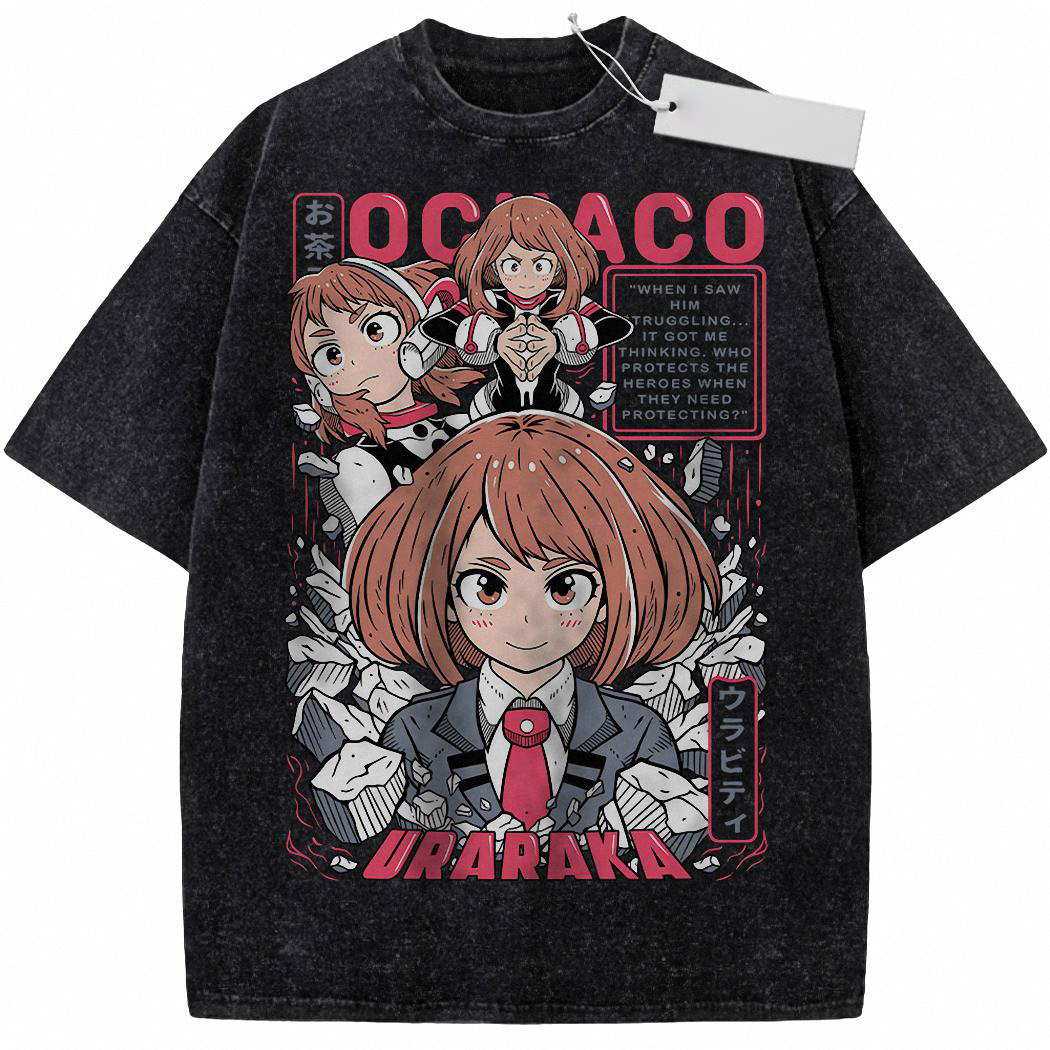 Ochaco Uraraka Shirt, MHA Shirt, Anime Shirt, Vintage Tee 1