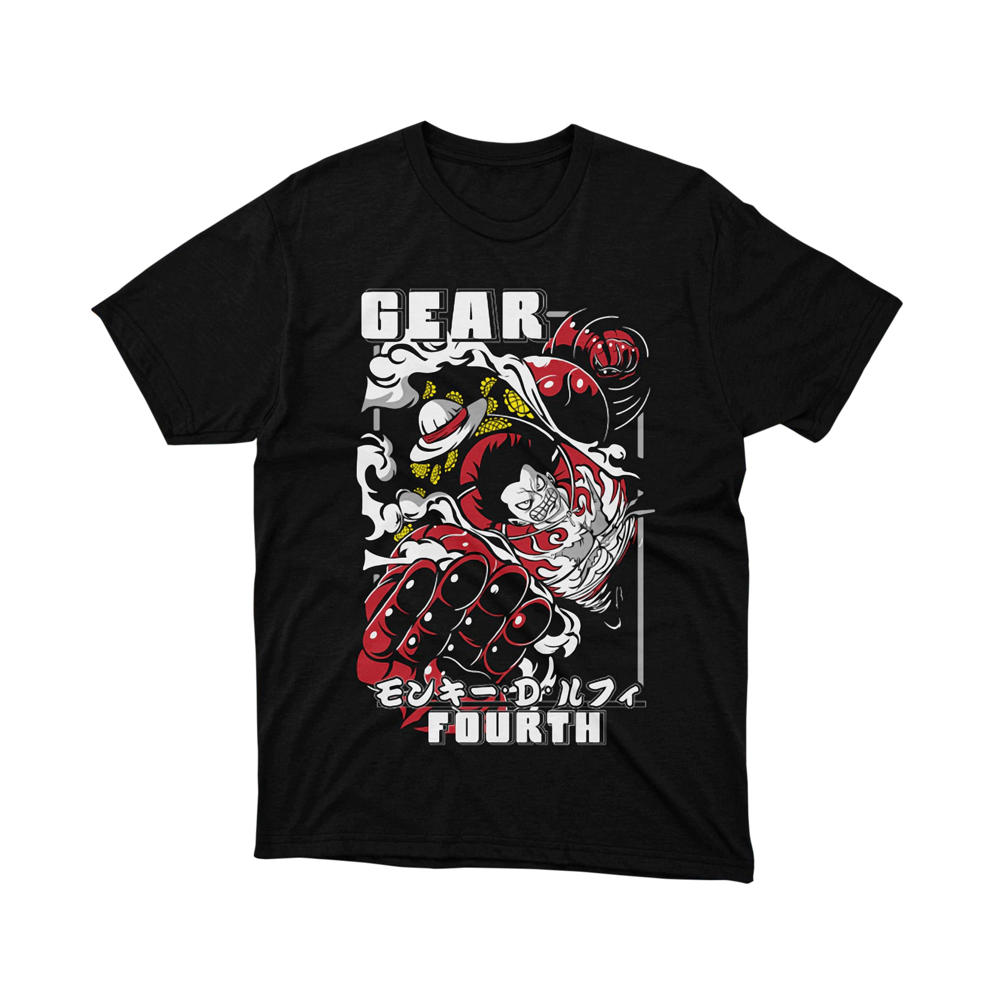 One Piece Monkey D Luffy Gear Fourth Boundman T Shirt