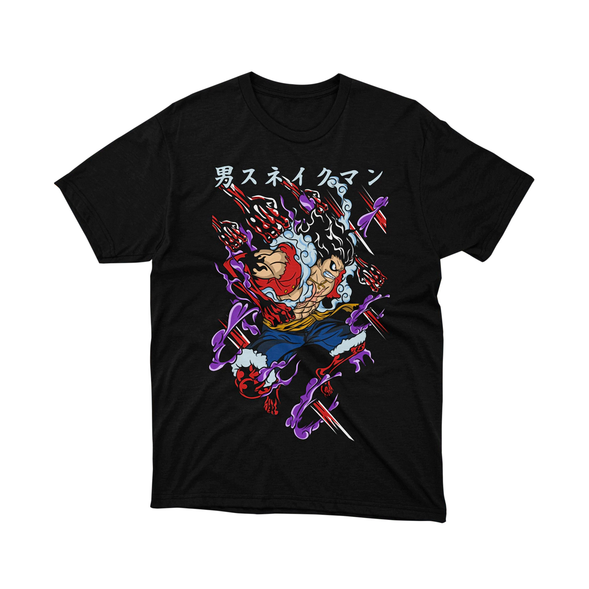 One Piece Monkey D Luffy Gear Fourth Snakeman T Shirt