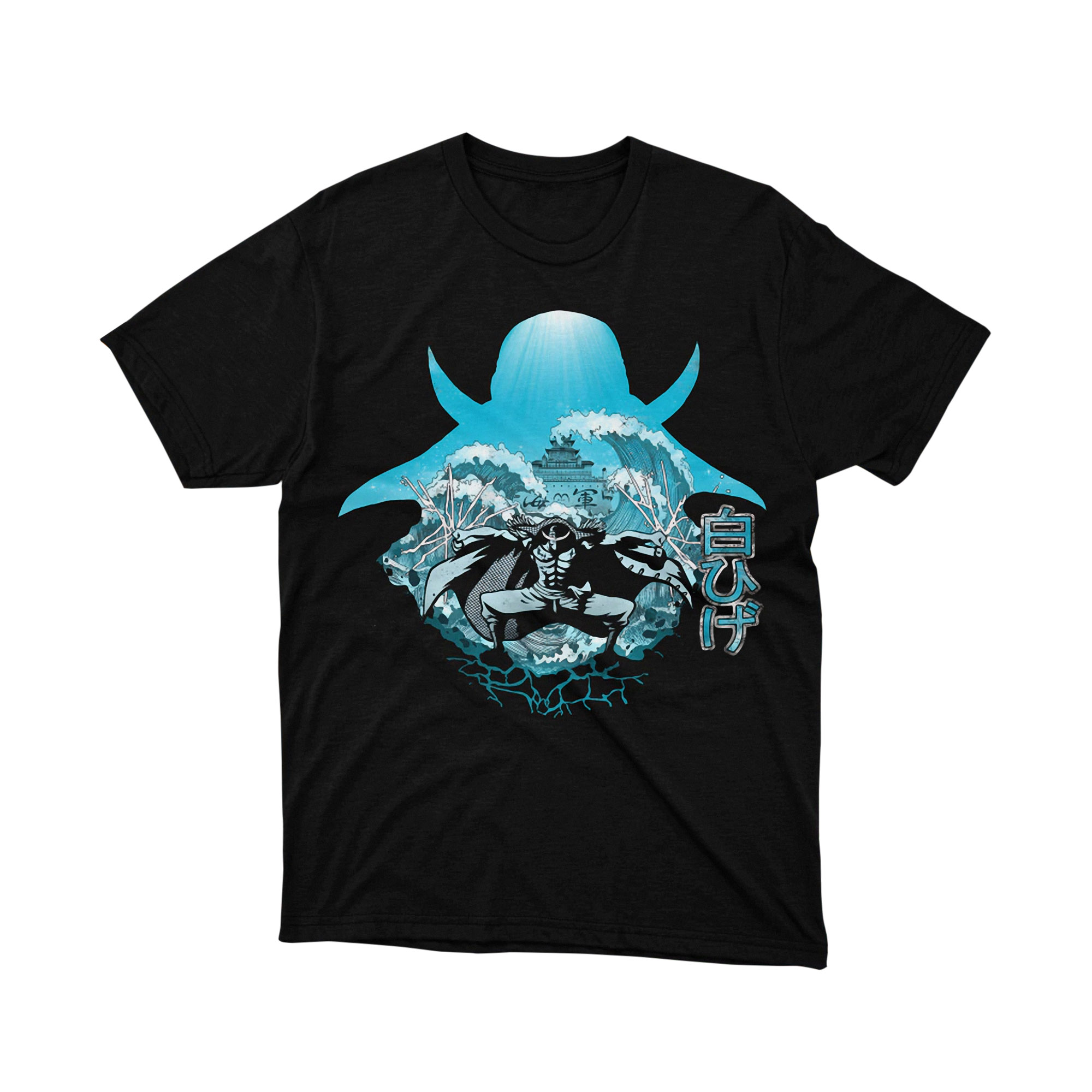 One Piece Whitebeard Edward Newgate Seaquake T Shirt