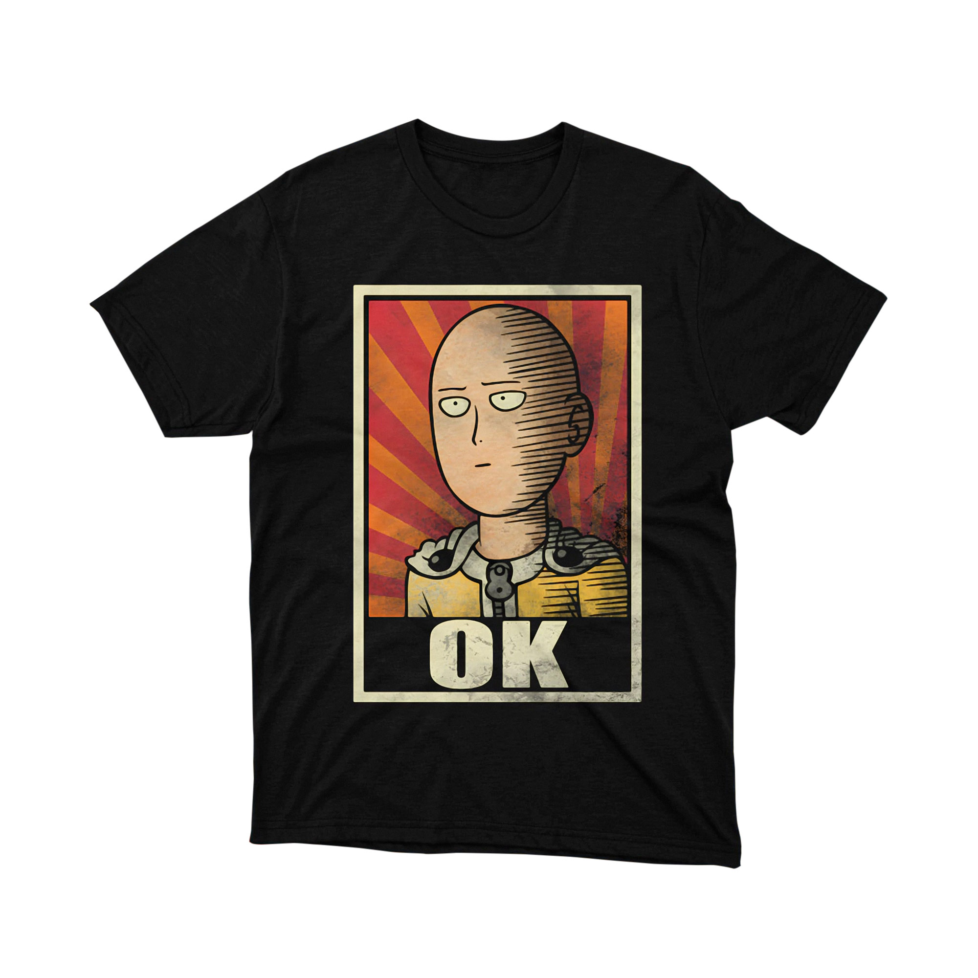 One Punch Crunch Cereal Saitama Cartoon Breakfast Funny T Shirt