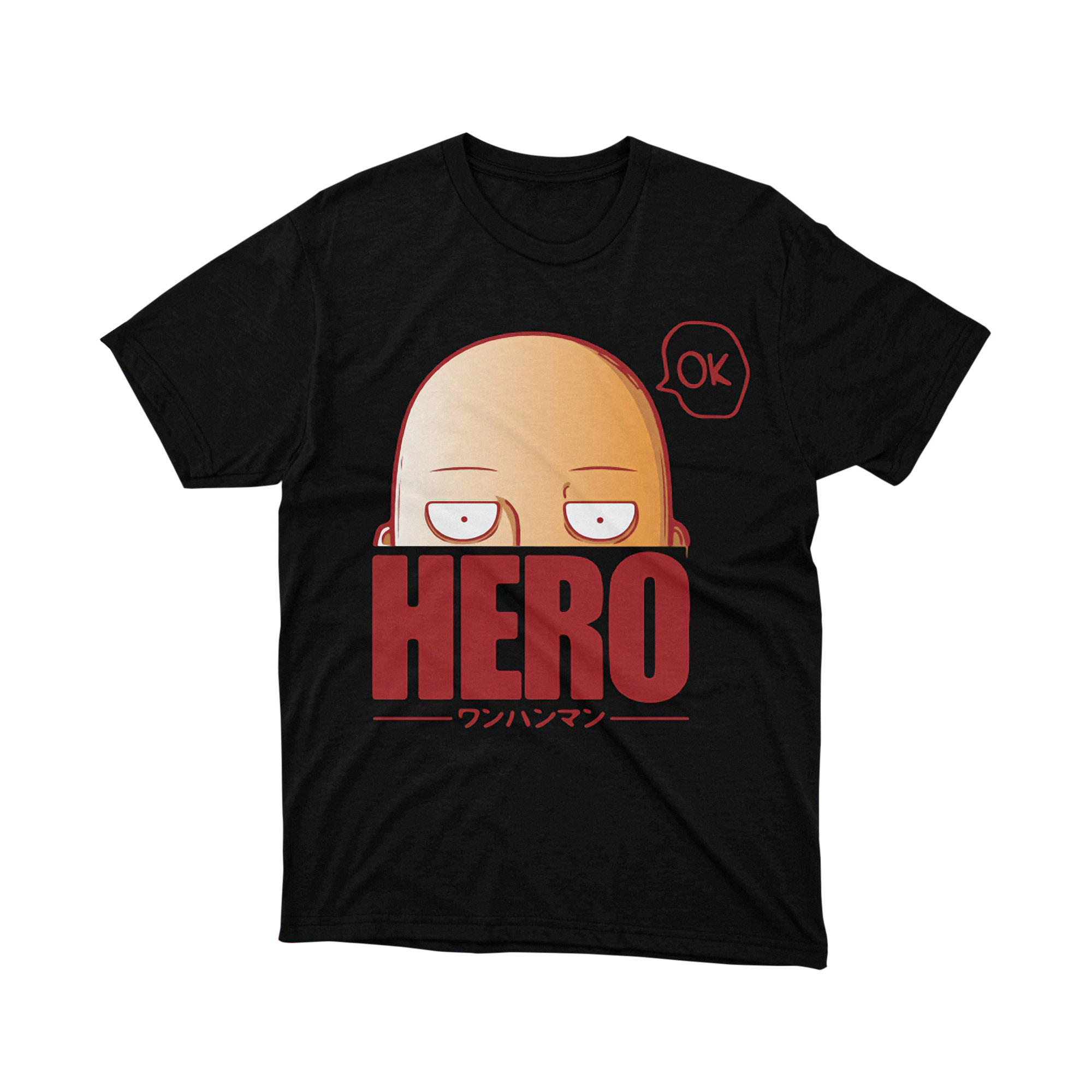 One Punch Man Saitama Hero OK Quote Funny T Shirt