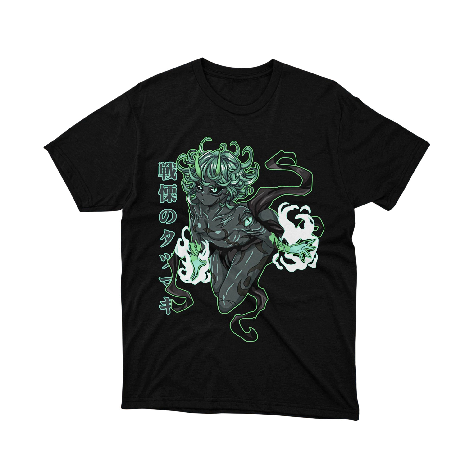 One Punch Man Tatsumaki Terrible Tornado Neon T Shirt