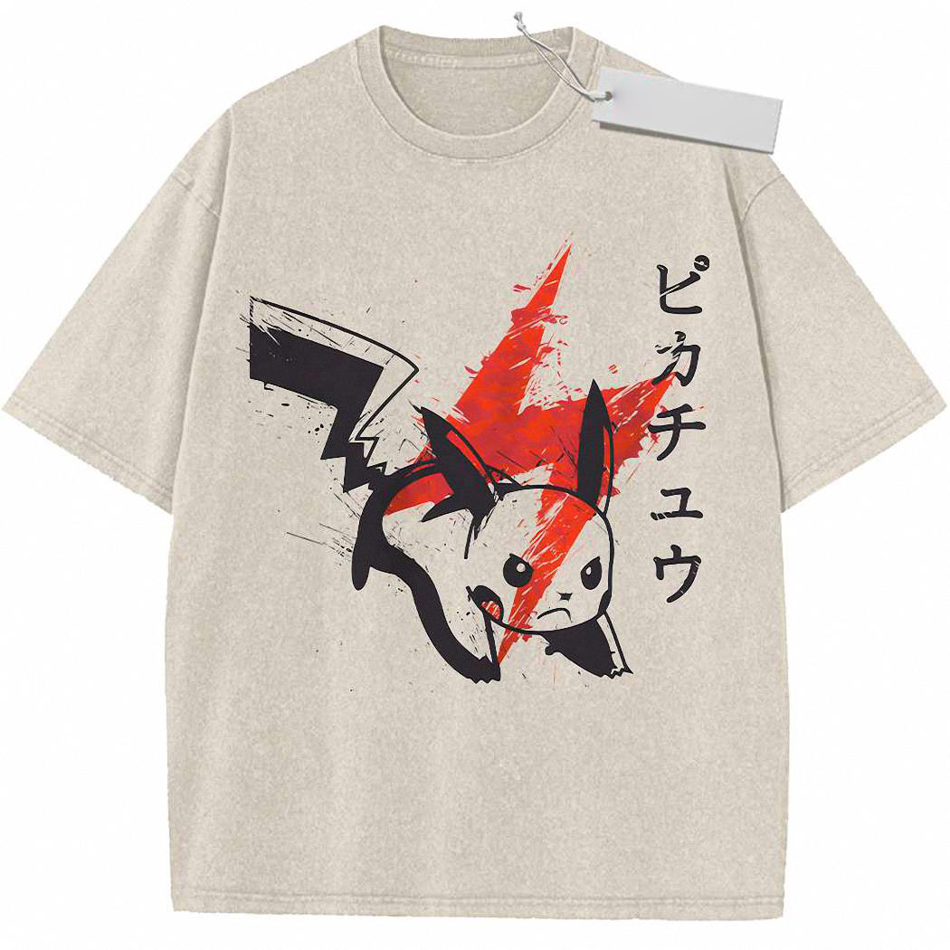 Pikachu Shirt, Pokemon shirt, Anime Shirt, Vintage Tee 1