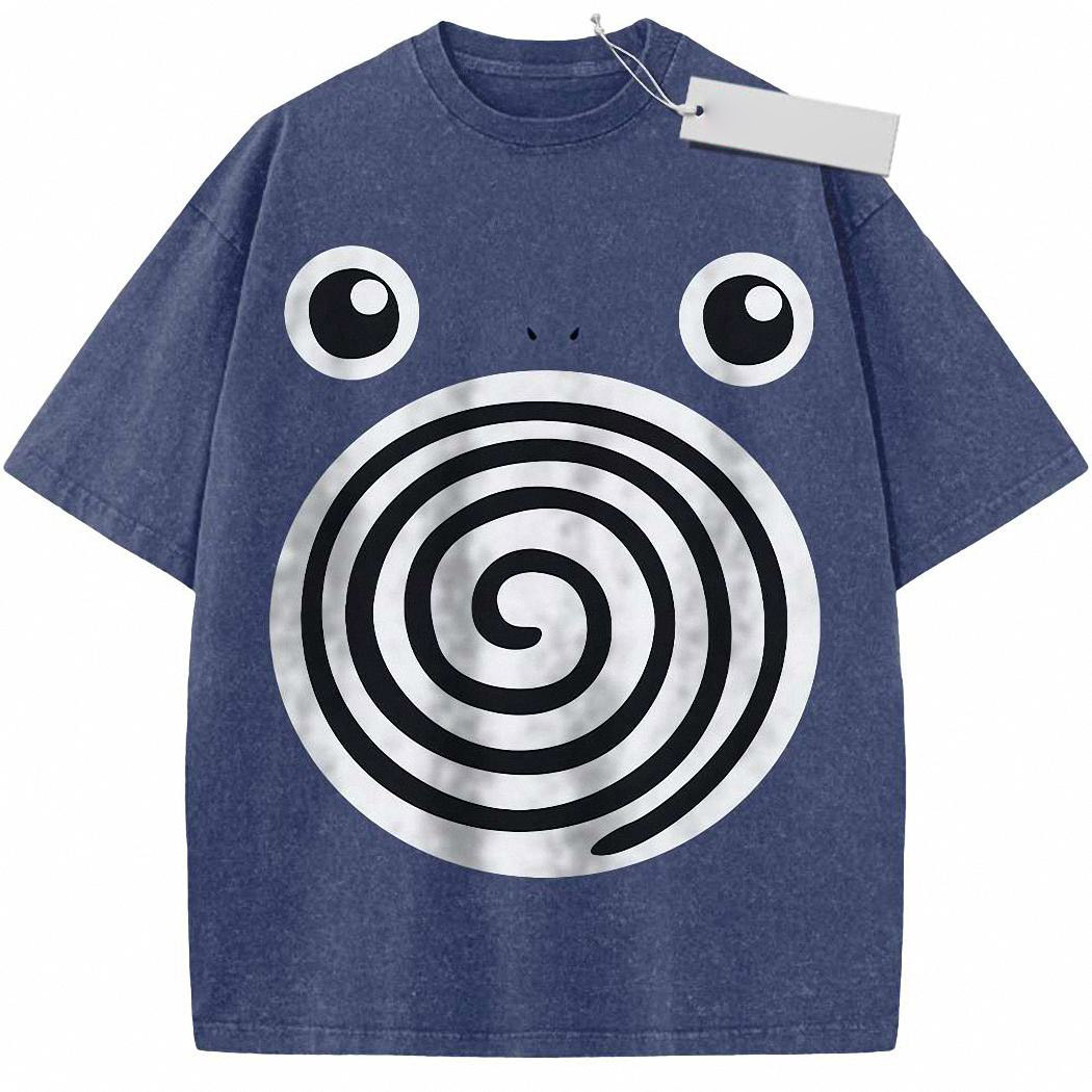Poliwhirl Shirt, Pokemon shirt, Anime Shirt, Vintage Tee 3