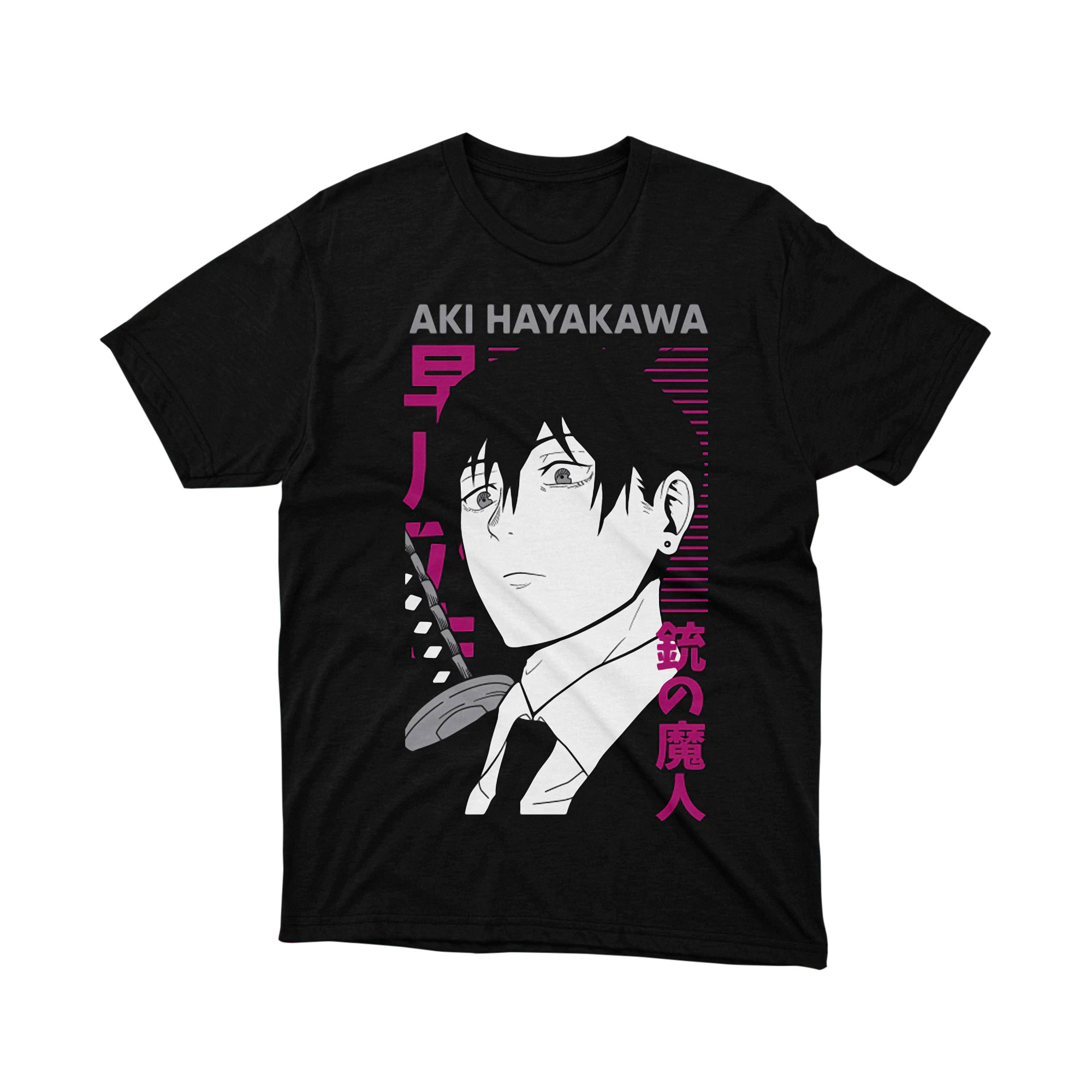 Red Eyed Girl Manga Graphic T Shirt Black And White Art Unisex Anime Fan Gift