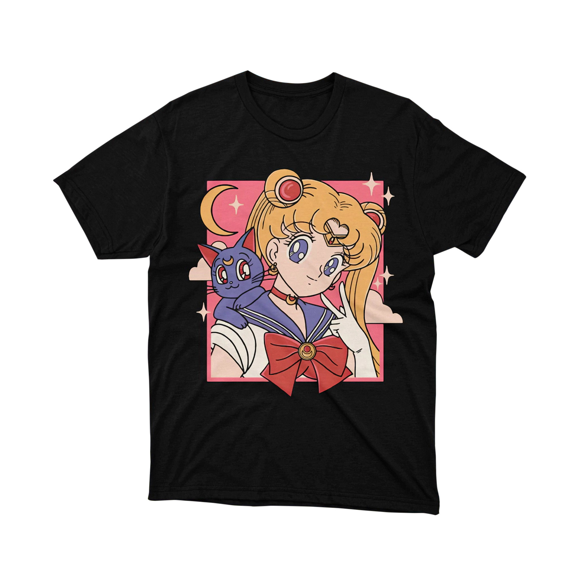 Sailor Moon Usagi Retro Anime Aesthetic T Shirt
