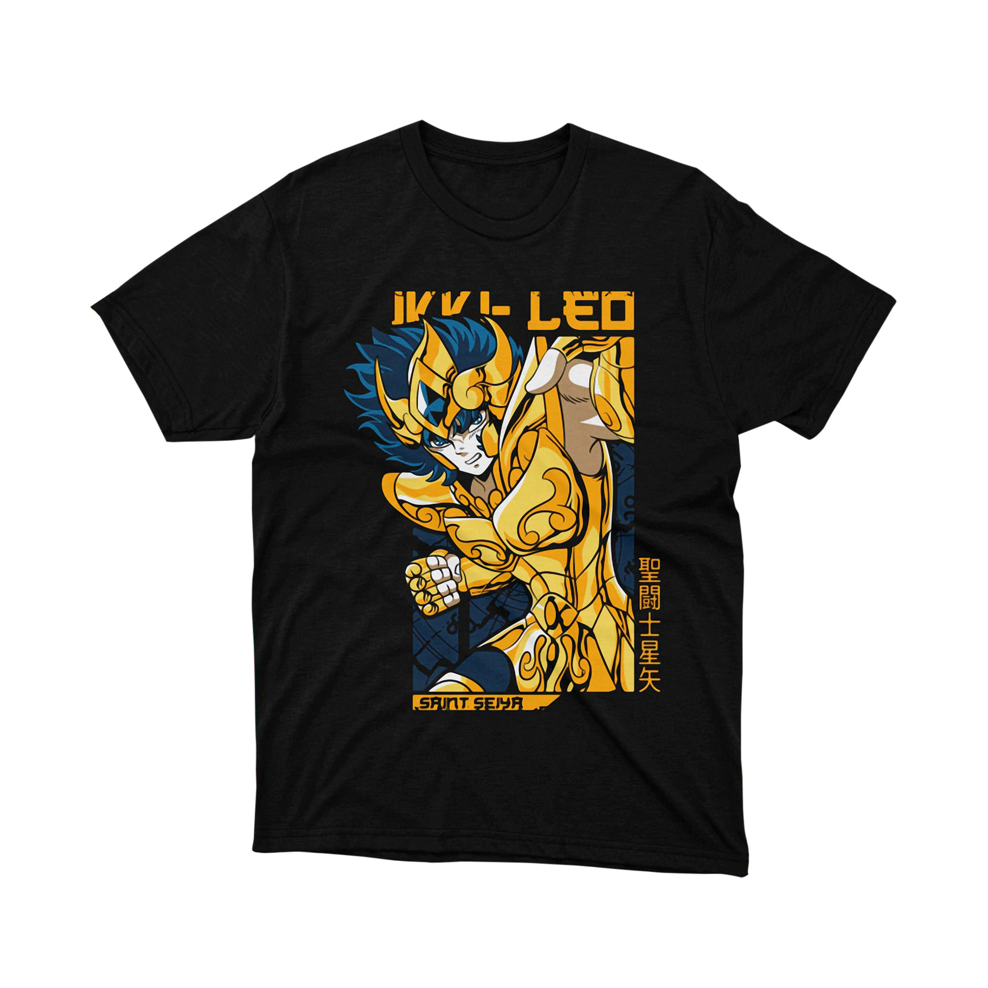 Saint Seiya Ikki Leo Gold Knight Anime Manga T Shirt Japanese Horoscope Armor