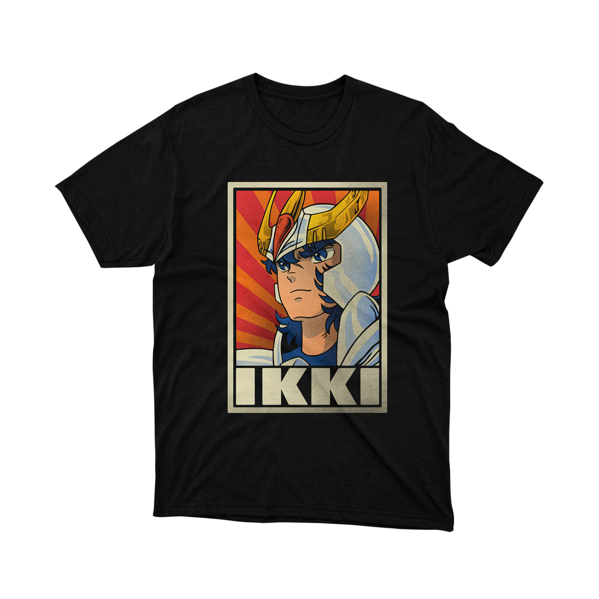 Saint Seiya Ikki Vintage Hero Anime Manga Shirt Classic Gold Armor Poster