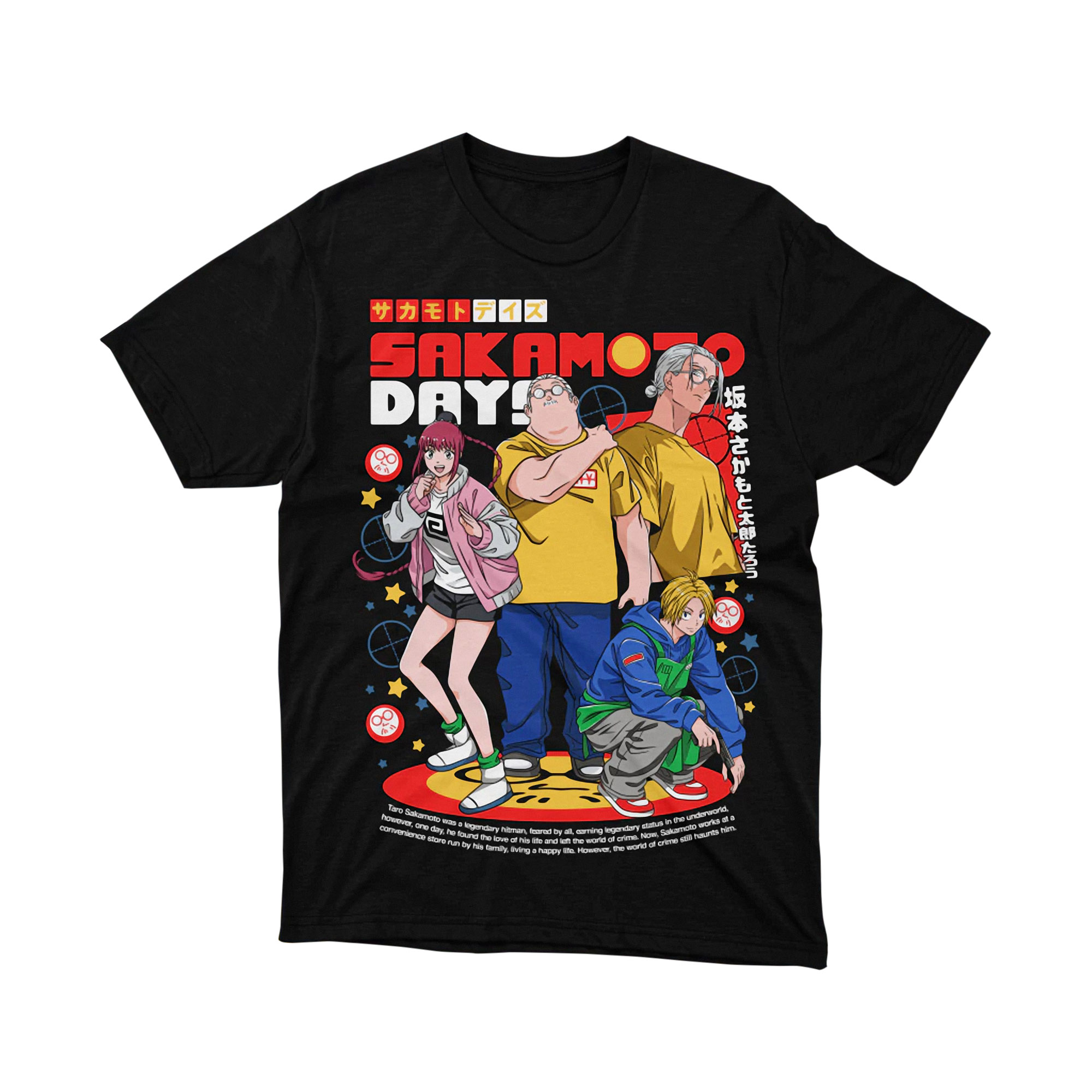 Sakamoto Days Taro Sakamoto Trio Action Art T Shirt