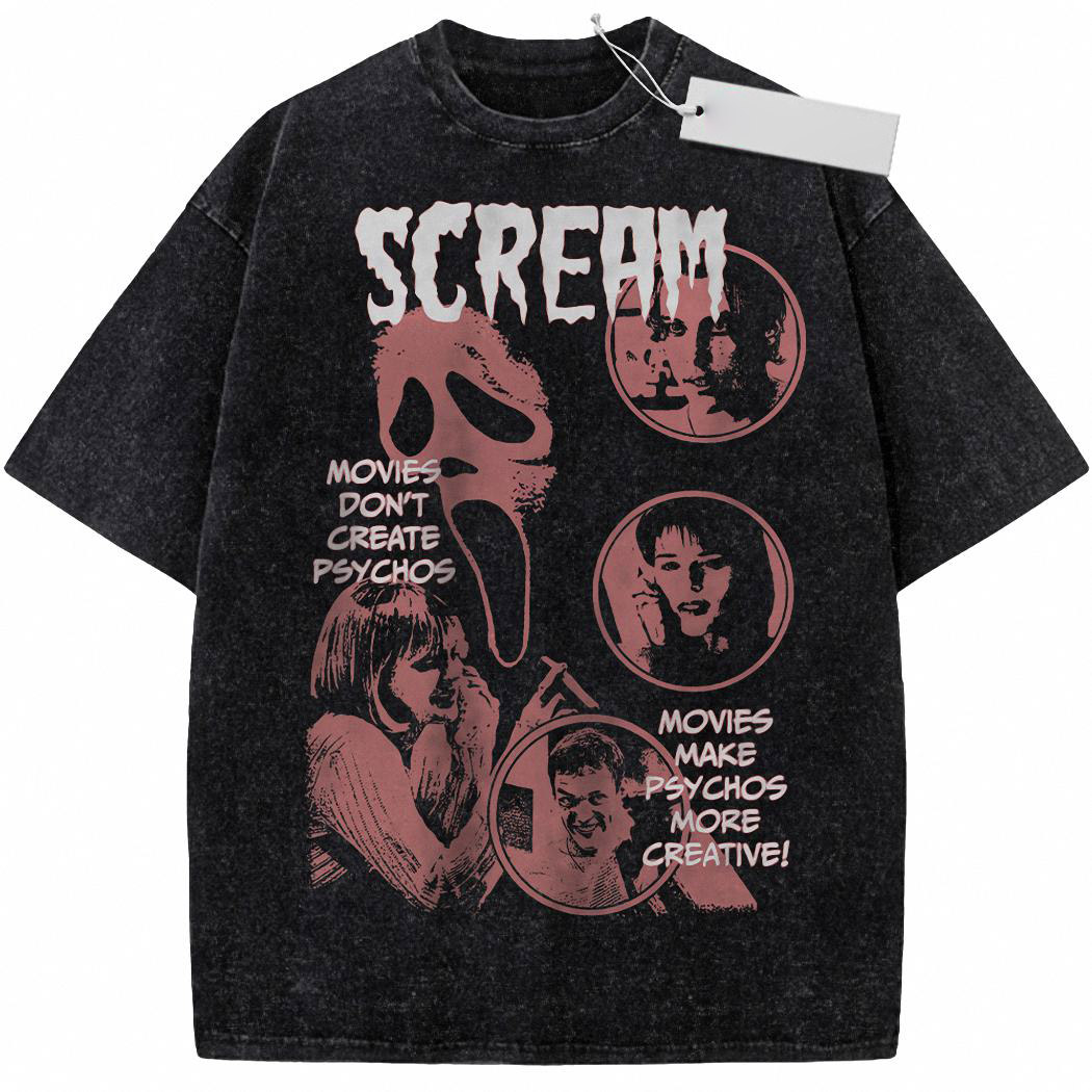 Scream Shirt, Halloween Shirt, Horror Movie Shirt, Vintage T Shirt 3