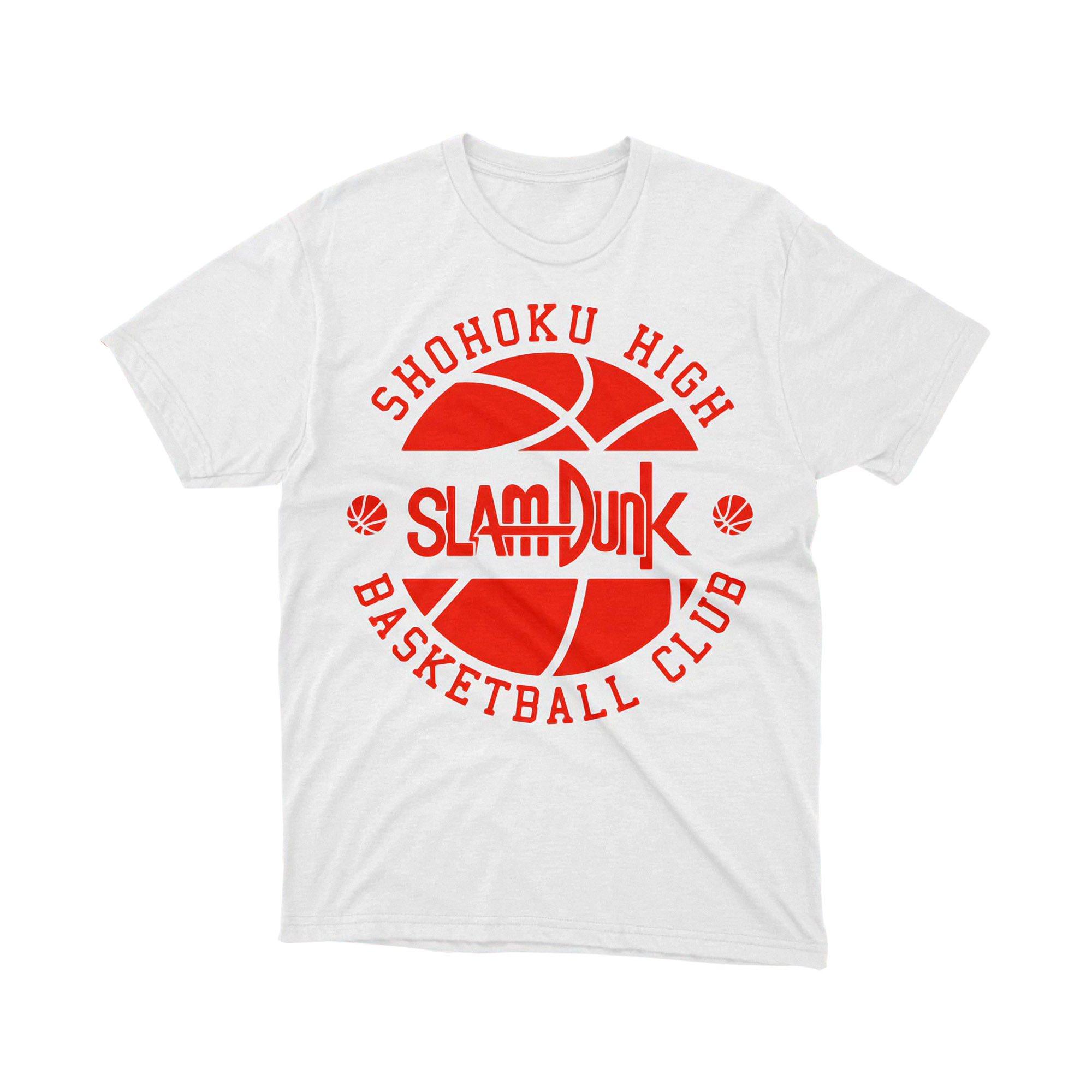 Shohoku High Basketball Club T Shirt, Slam Dunk Anime Graphic Tee, Japanese Sports Team Shirt for Men and Women, Otaku Gift