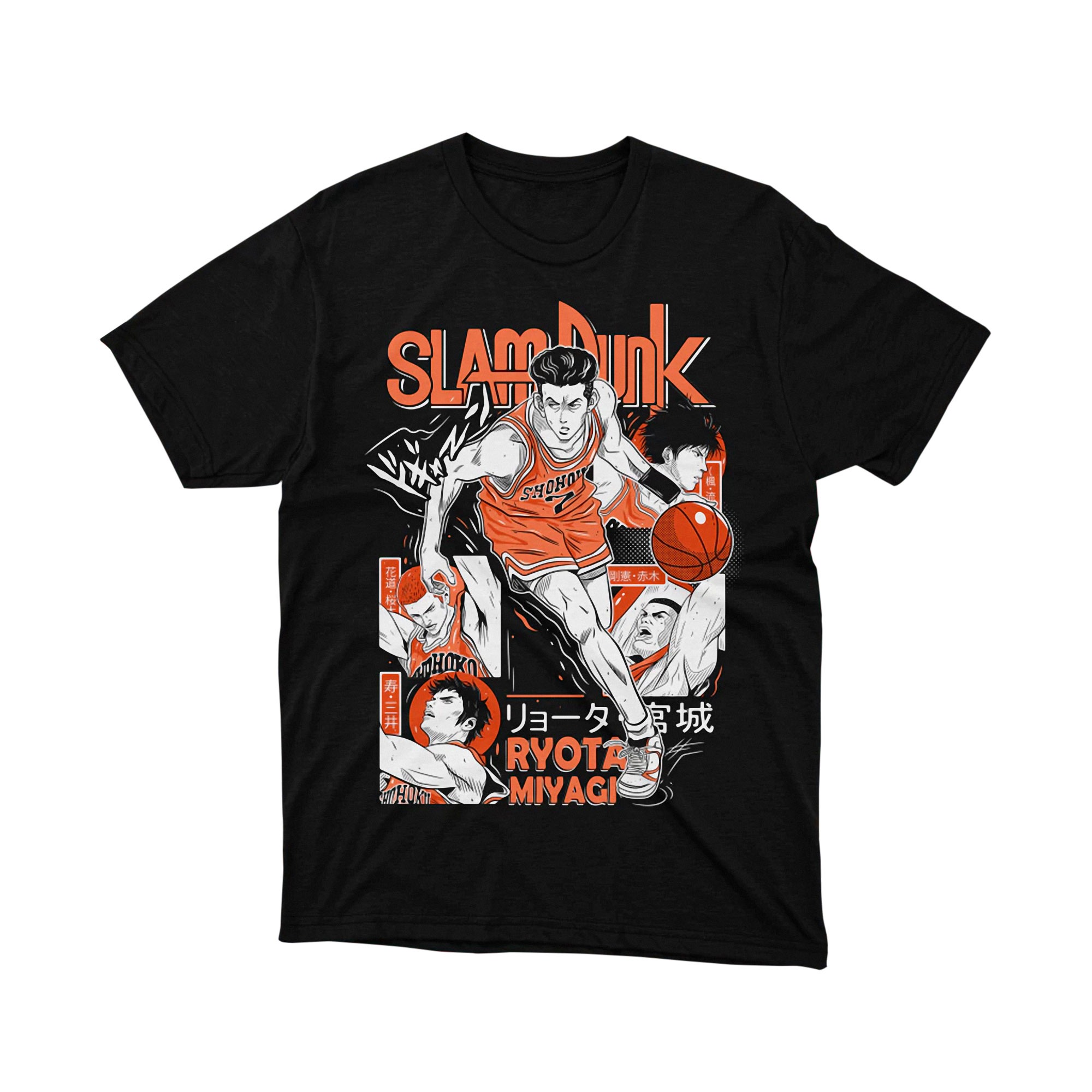 Slam Dunk Miyagi Ryota Point Guard Anime T Shirt