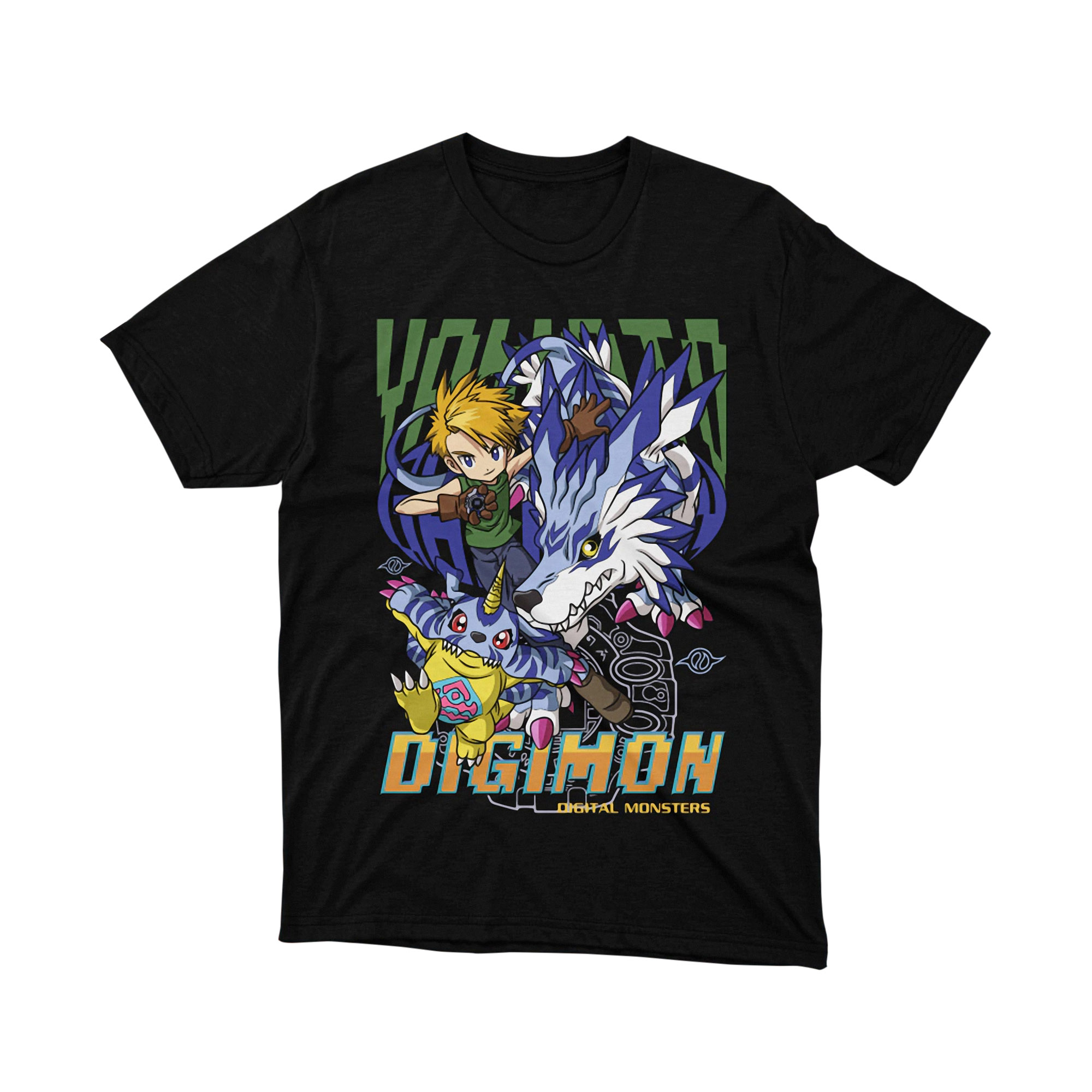 Sora Takenouchi Biyomon Phoenixmon Digimon Adventure Anime T Shirt Love Crest 1999