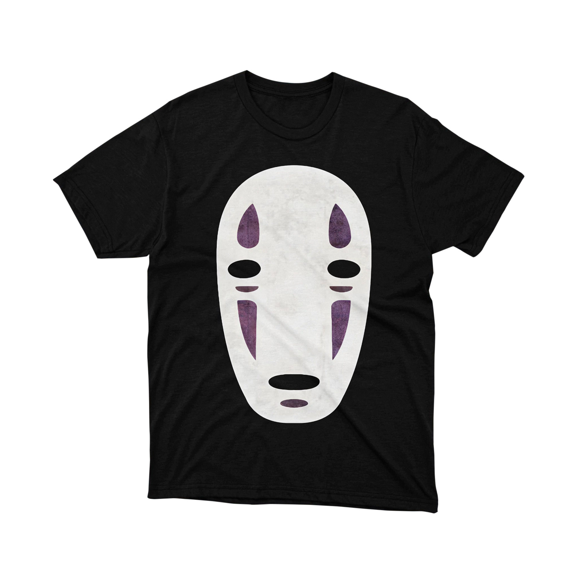 Spirited Away No Face Minimalist Mask Icon Anime Japanese T Shirt