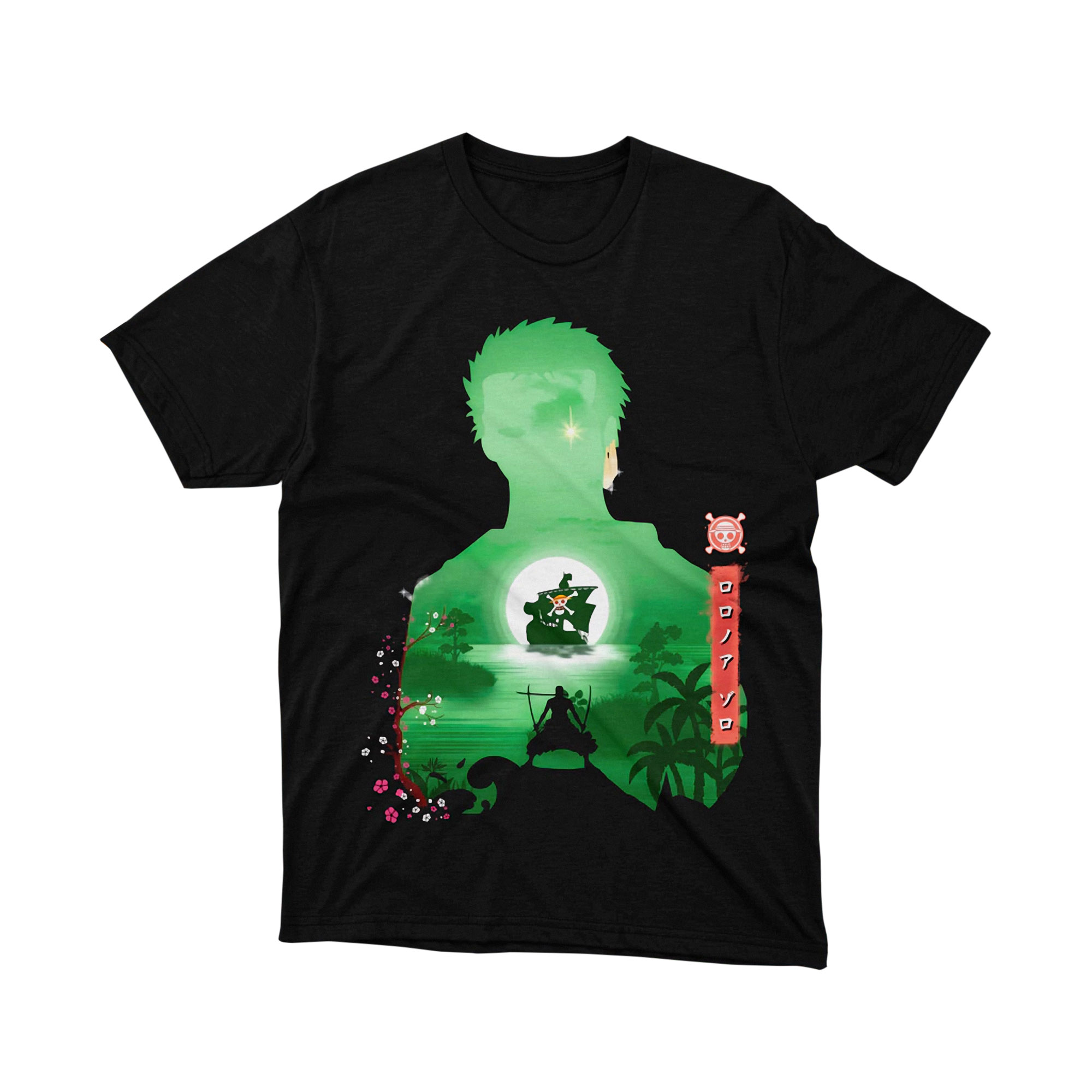 Straw Hat Skull Captain T Shirt, One Piece Anime Graphic Tee for Men and Women, Pirate Crew Emblem Manga Style Shirt