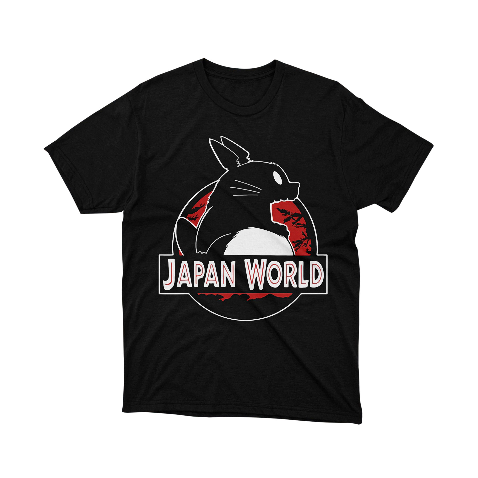Studio Ghibli My Neighbor Totoro Japan World Parody T Shirt
