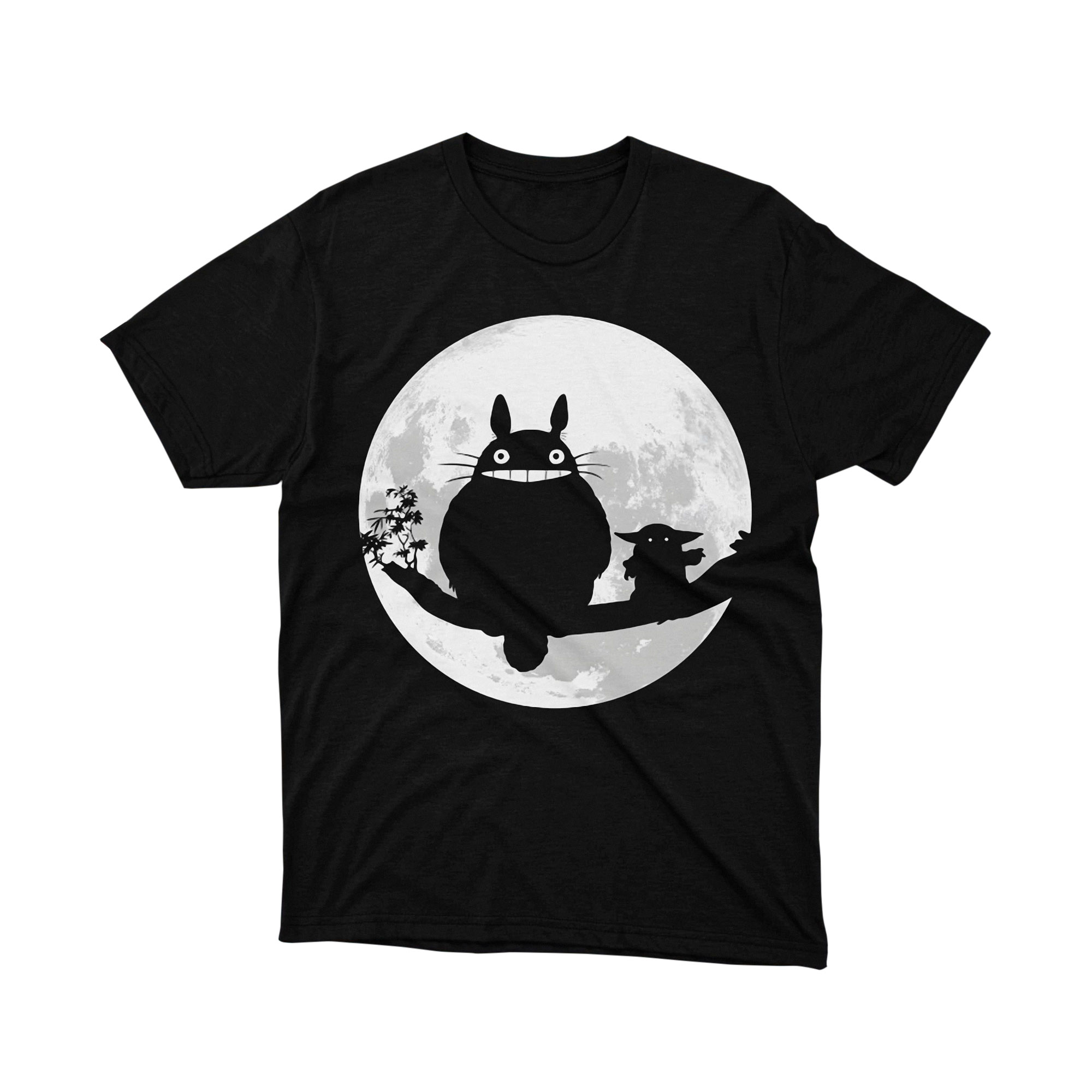 Studio Ghibli Totoro Full Moon Silhouette T Shirt