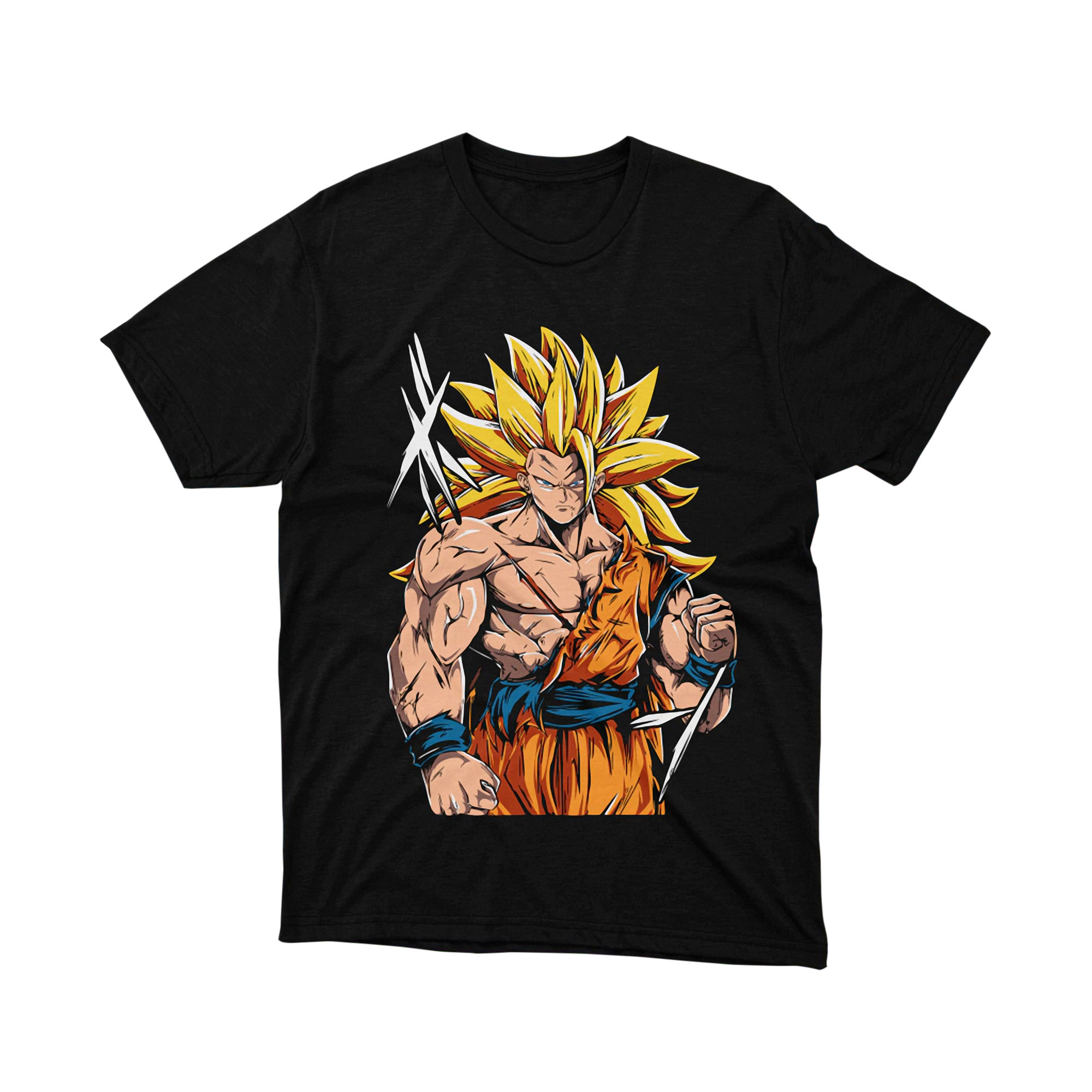 Super Saiyan Warrior Tee Unisex Anime Graphic Shirt Dragon Ball Inspired Japanese Manga Style Gift for Fans