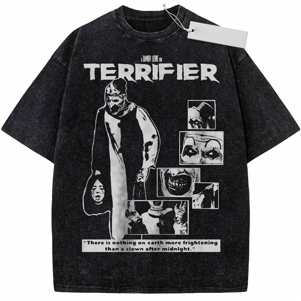 Terrifier Shirt, Halloween Shirt, Horror Movie Shirt, Vintage T Shirt 9