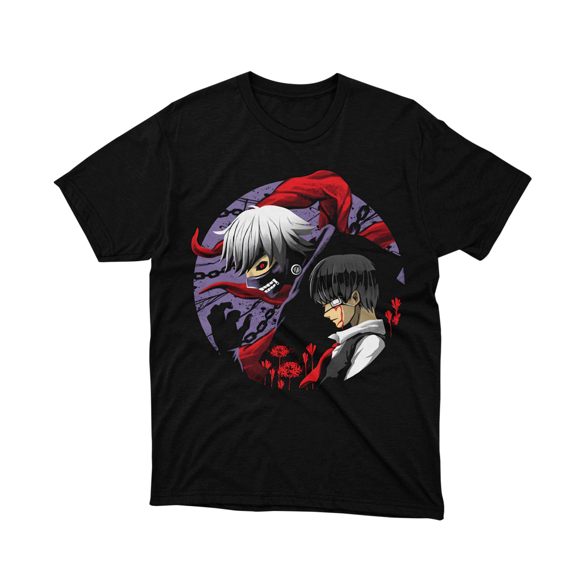 Tokyo Ghoul Ken Kaneki Haise Sasaki Split T Shirt