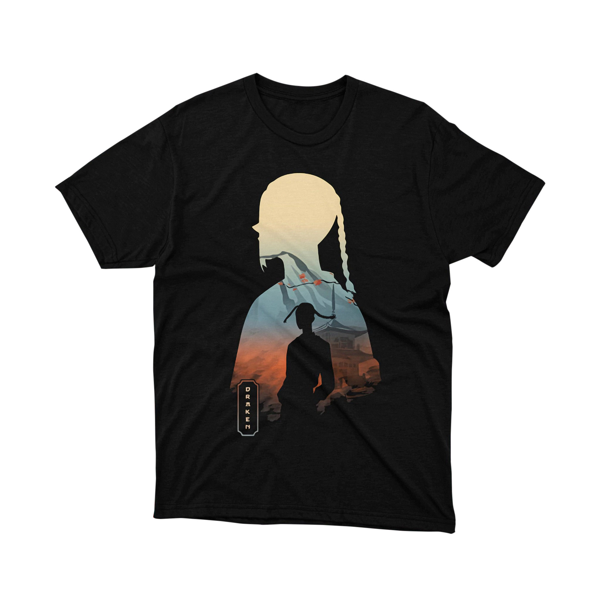 Tokyo Revengers Draken Silhouette Art Minimalist Anime T Shirt
