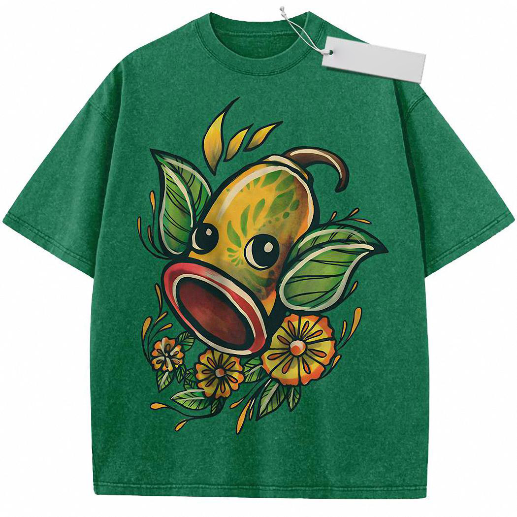 Weepinbell Shirt, Pokemon shirt, Anime Shirt, Vintage Tee 6