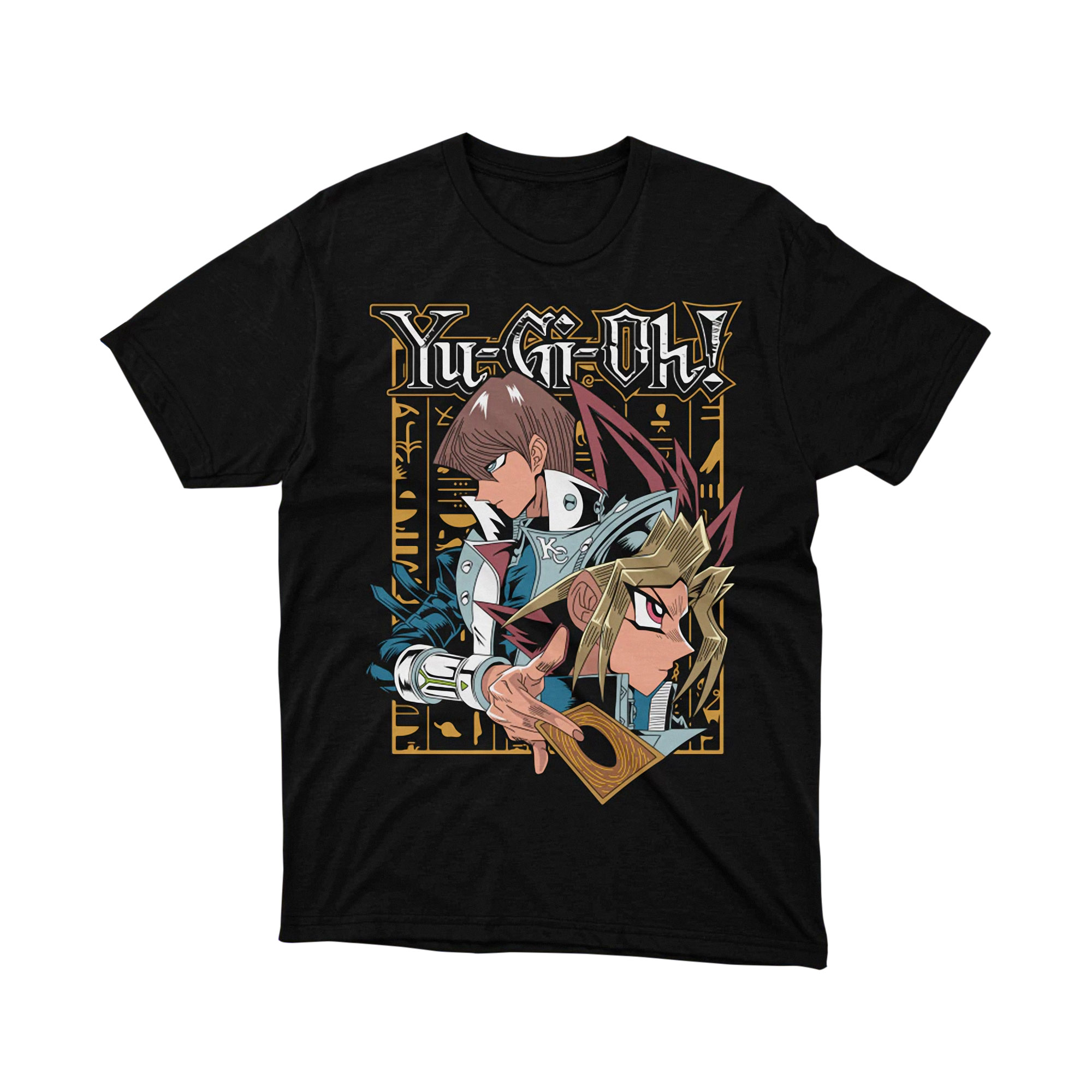 Yu Gi Oh Kaiba Yugi Duel Monsters Gold Eye T Shirt