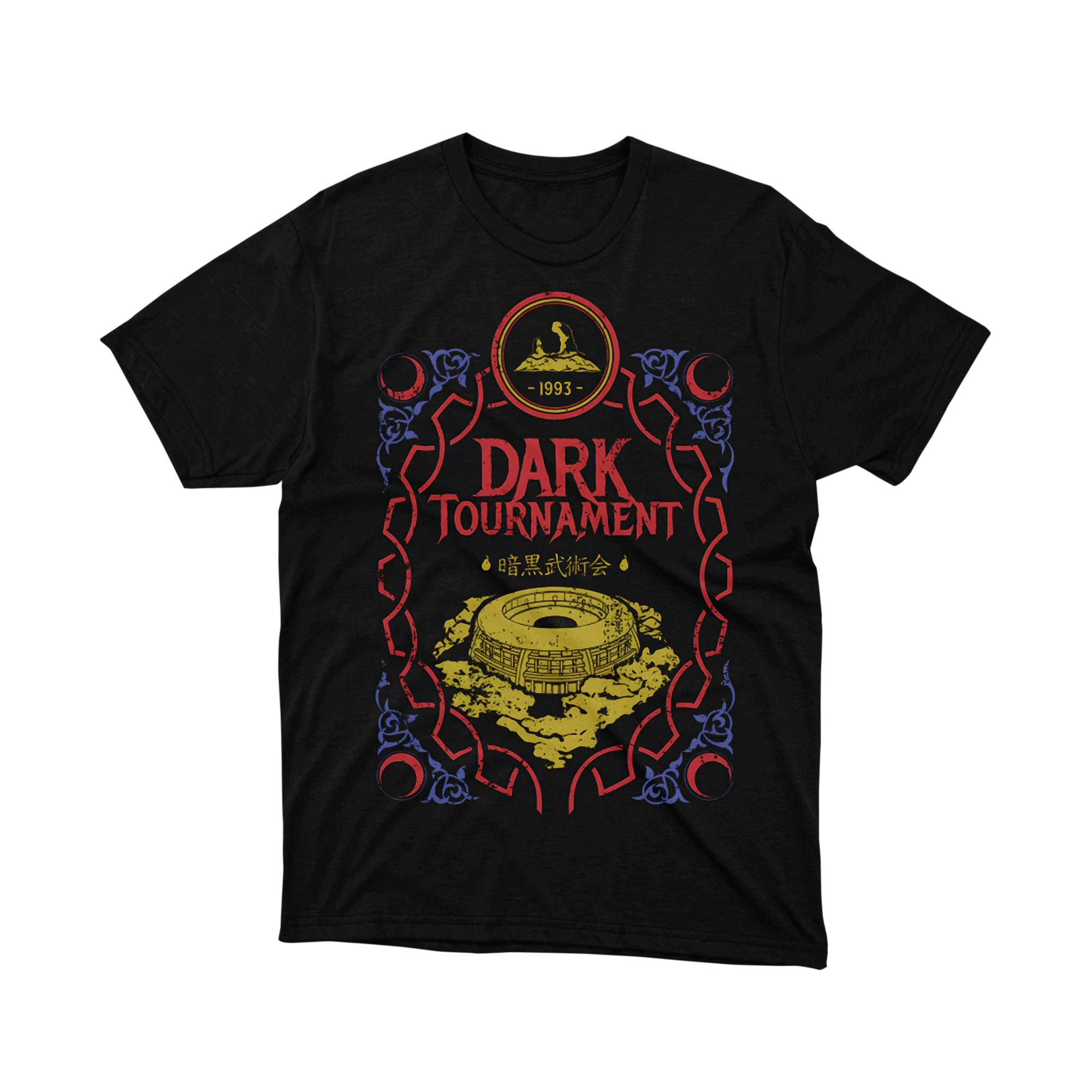 Yu Yu Hakusho Dark Tournament Logo 1993 Anime T Shirt