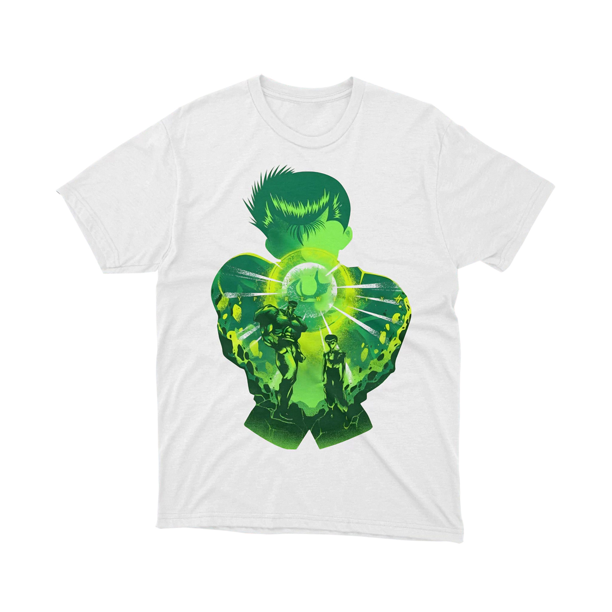 Yu Yu Hakusho Yusuke Urameshi Spirit Gun Silhouette T Shirt