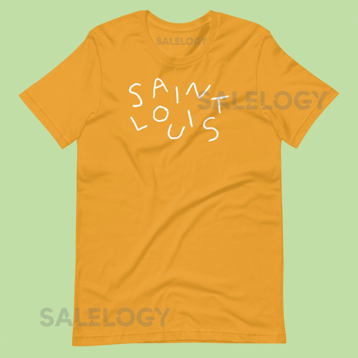 Saint Louis Jumbled Letters STL Missouri T Shirt Unisex_455